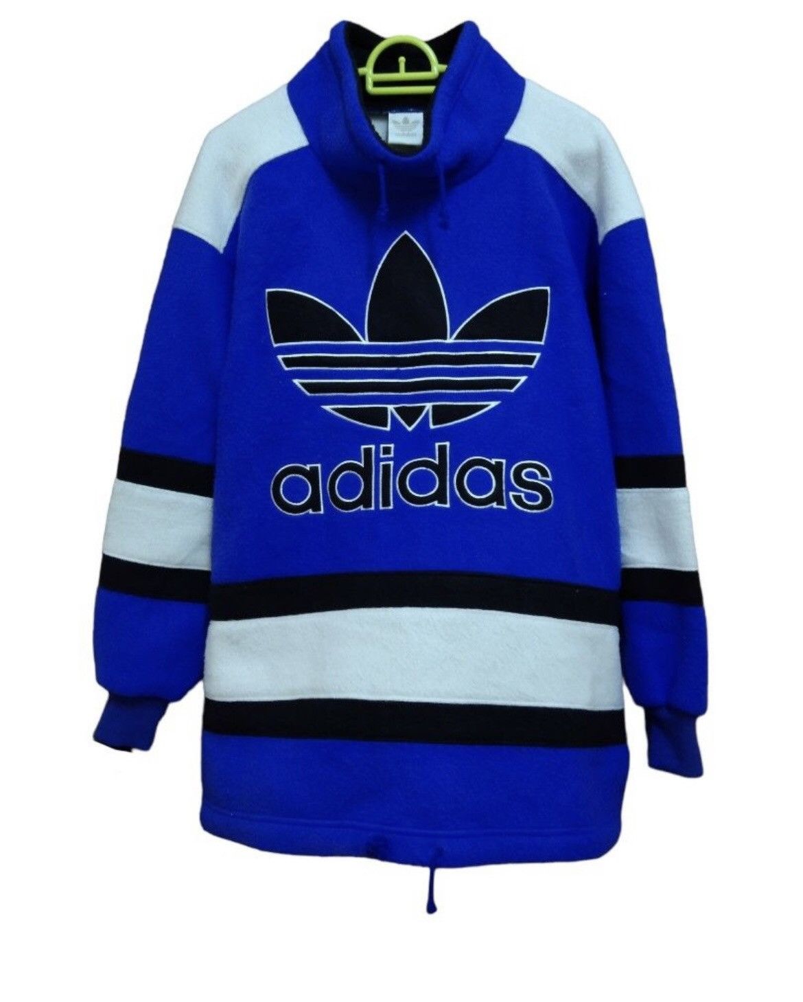Vintage Vintage 90s Adidas Spell Out Sweatshirt Size US L / EU 52-54 / 3 - 3 Thumbnail