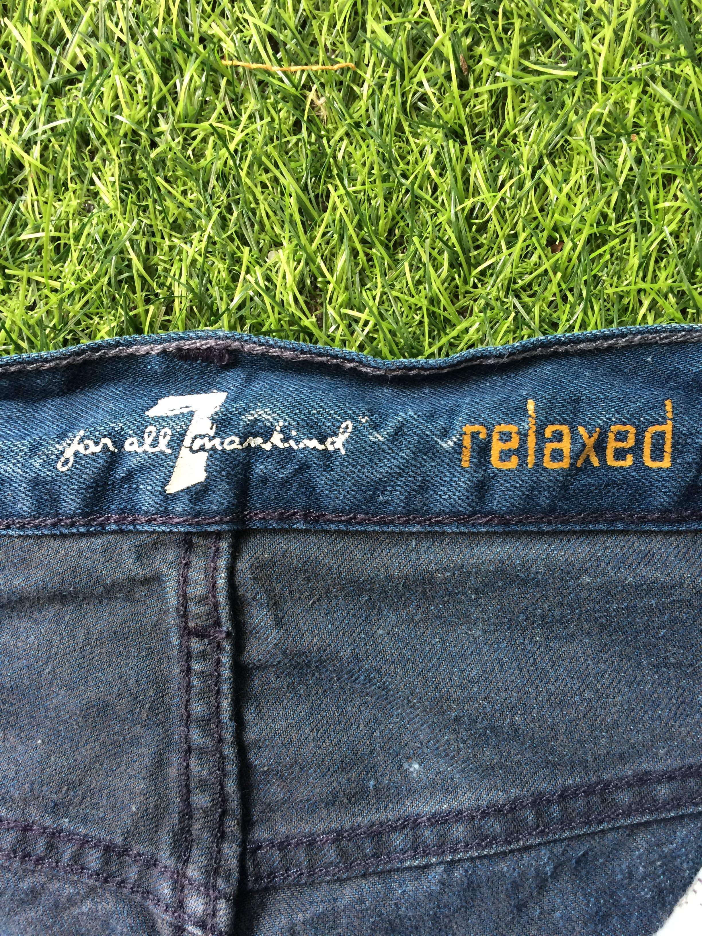7 For All Mankind × Designer × Jean 7 For All Mankind Relaxed Straight Jeans A Pocket #B-968 Size US 34 / EU 50 - 12 Thumbnail