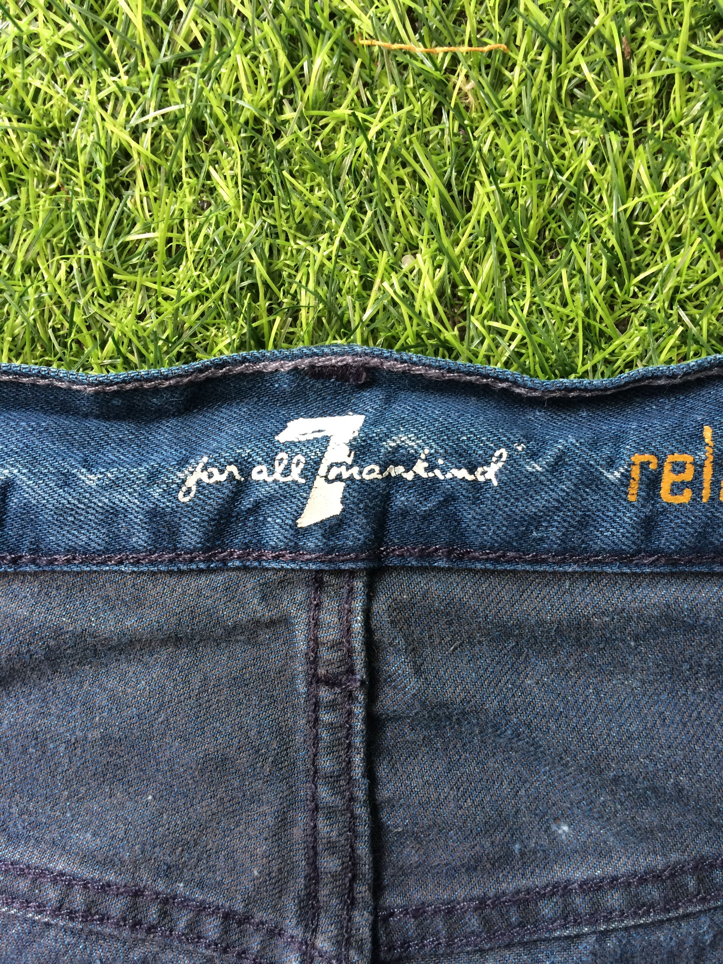 7 For All Mankind × Designer × Jean 7 For All Mankind Relaxed Straight Jeans A Pocket #B-968 Size US 34 / EU 50 - 11 Thumbnail