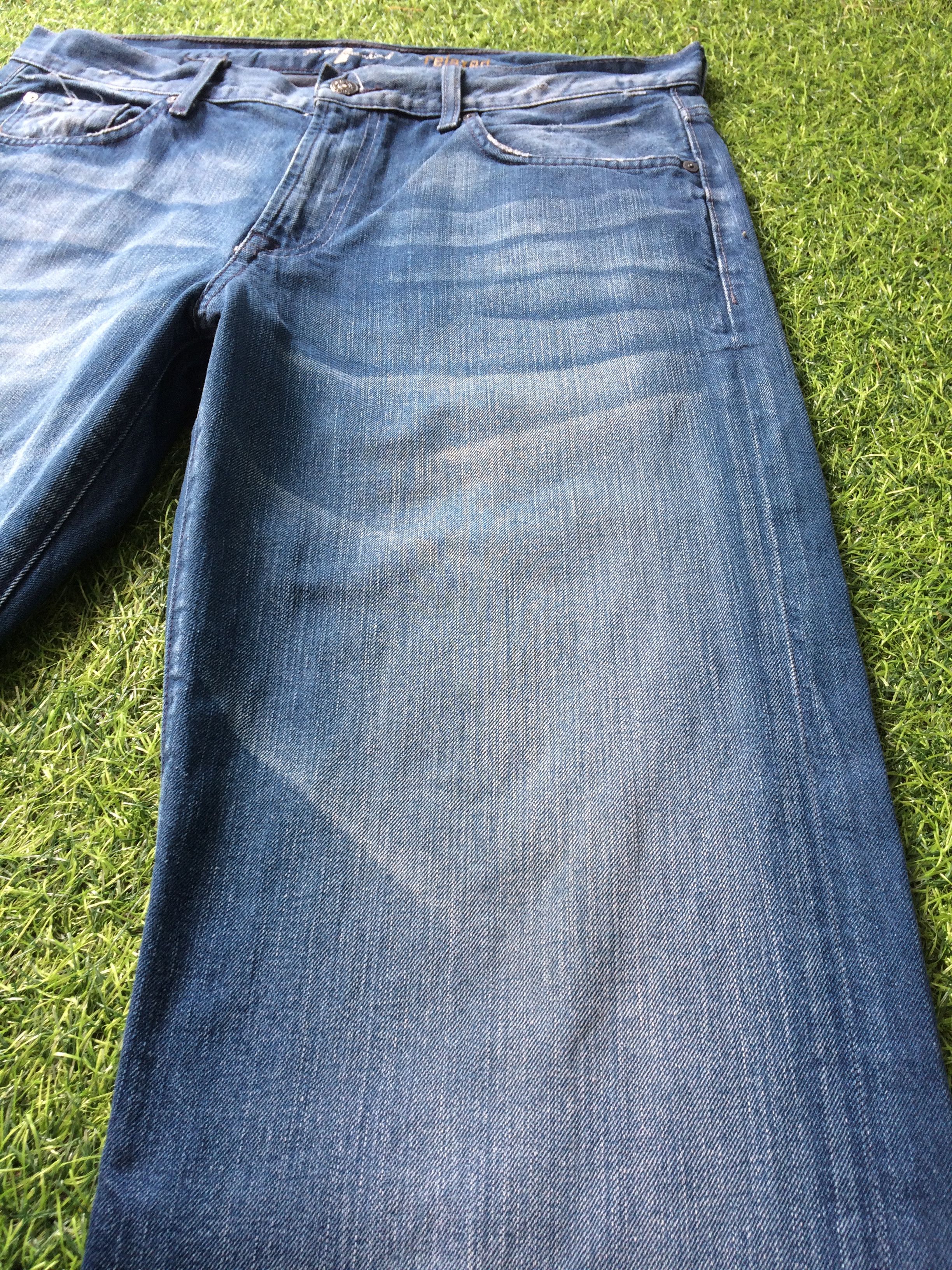 7 For All Mankind × Designer × Jean 7 For All Mankind Relaxed Straight Jeans A Pocket #B-968 Size US 34 / EU 50 - 7 Thumbnail