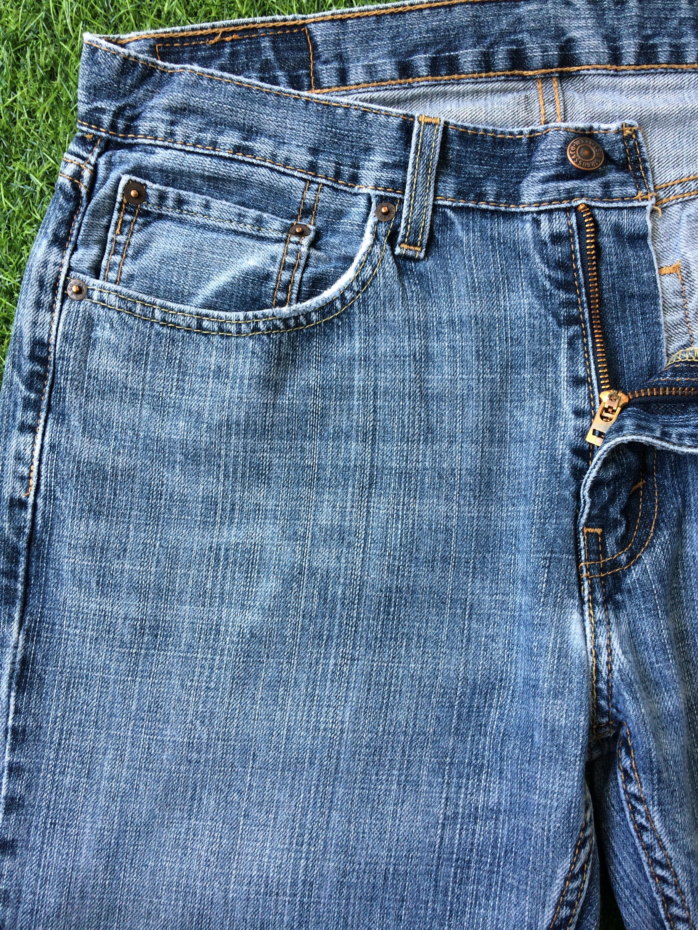 Levi's Vintage Distressed Levis 559 Jeans #B-425 Size US 34 / EU 50 - 3 Thumbnail