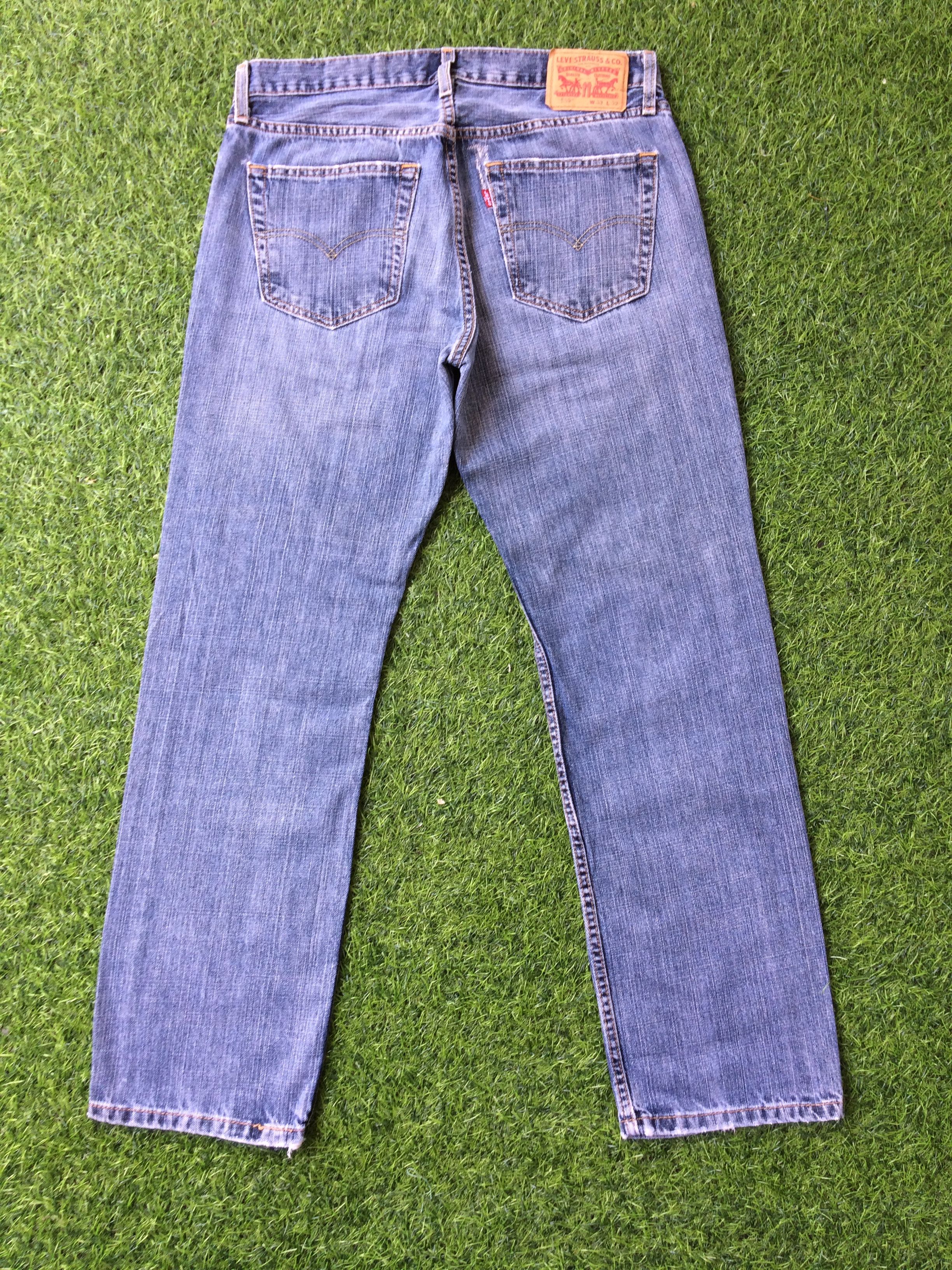Levi's Vintage Distressed Levis 559 Jeans #B-425 Size US 34 / EU 50 - 2 Thumbnail