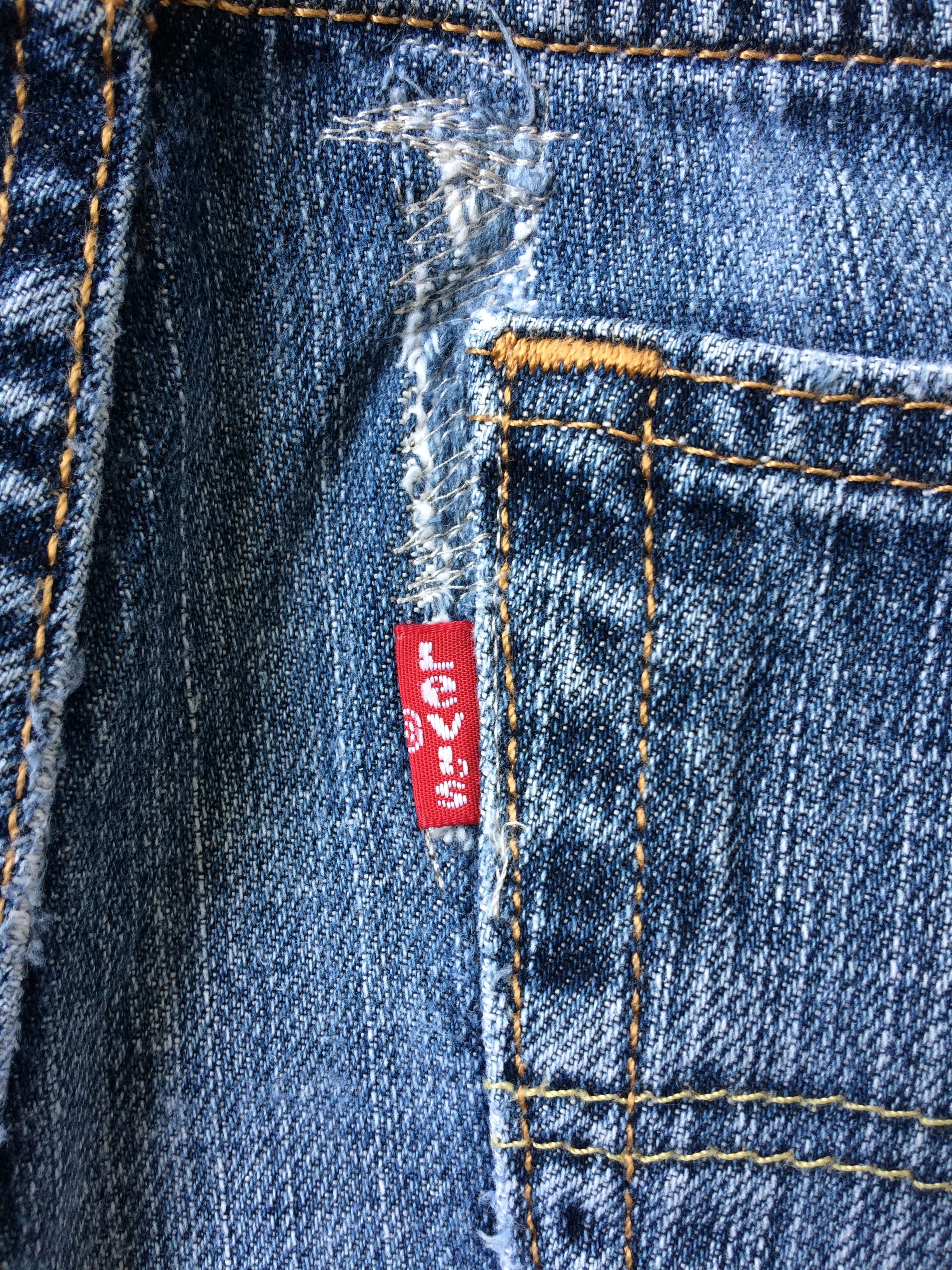 Levi's Vintage Distressed Levis 559 Jeans #B-425 Size US 34 / EU 50 - 9 Thumbnail