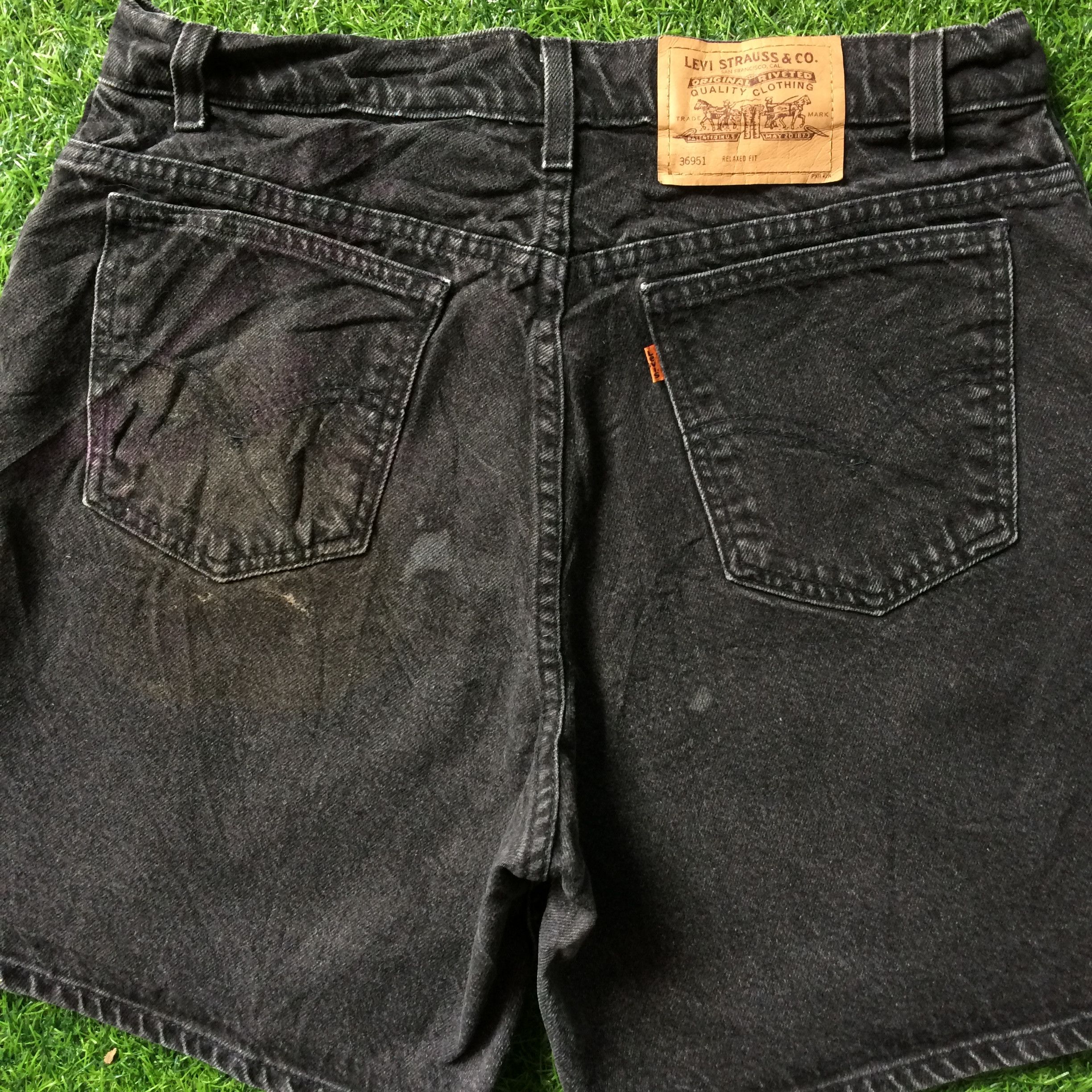 Levi's × Vintage Levis 951 Shorts Jeans #B-920 Size US 33 - 4 Thumbnail