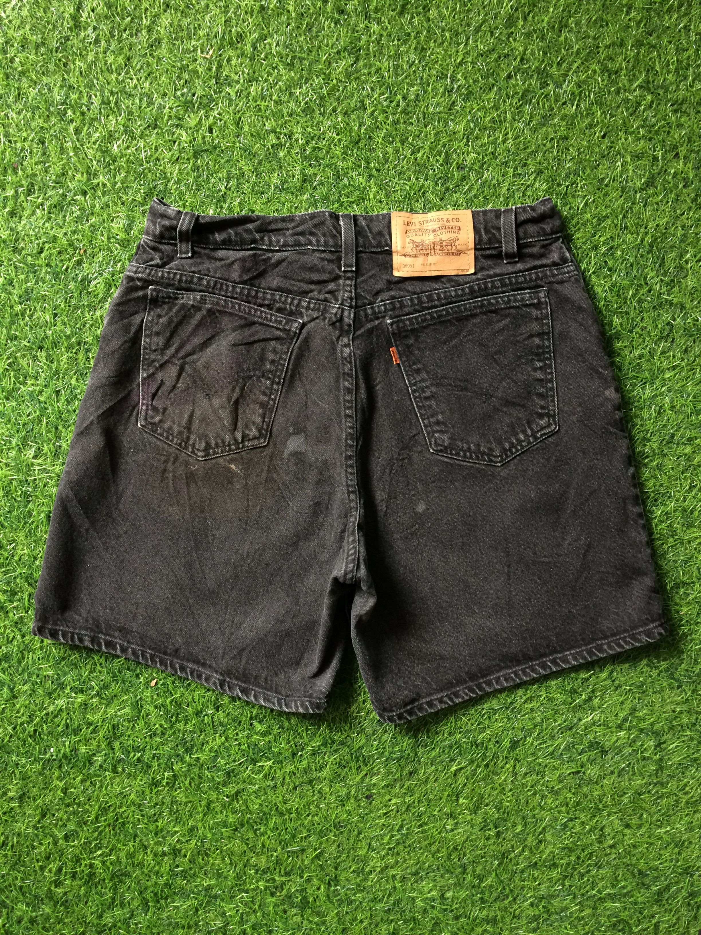 Levi's × Vintage Levis 951 Shorts Jeans #B-920 Size US 33 - 2 Thumbnail
