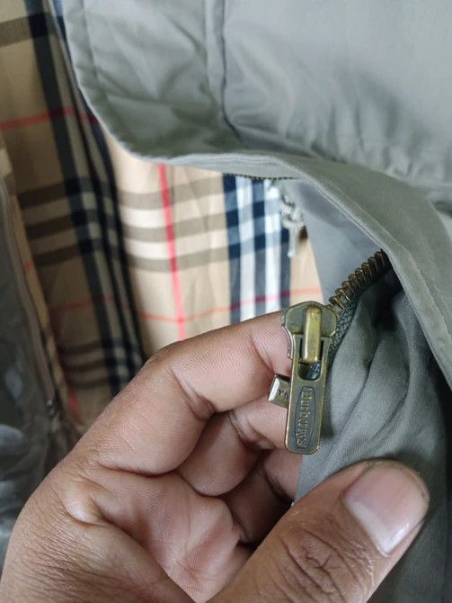Burberry RARE VINTAGE 90S BURBERRY NOVA CHECK TRANCH COAT Size US L / EU 52-54 / 3 - 8 Thumbnail