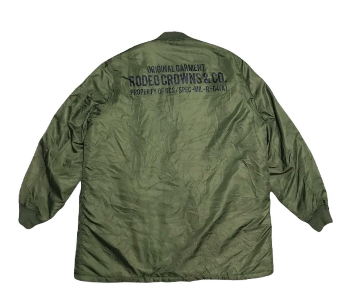 Japanese Brand Rodeo crown flight jacket Size US L / EU 52-54 / 3 - 6 Thumbnail