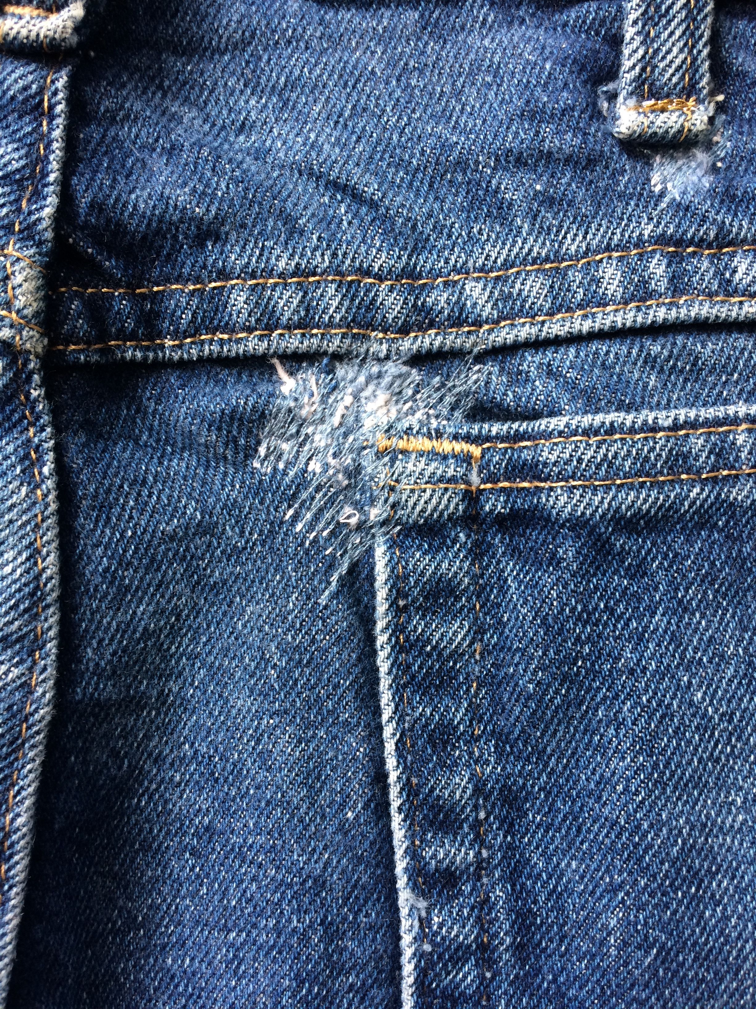 Other Vintage Faded Relaxed Fit Jeans #B-805 Size US 35 - 9 Thumbnail
