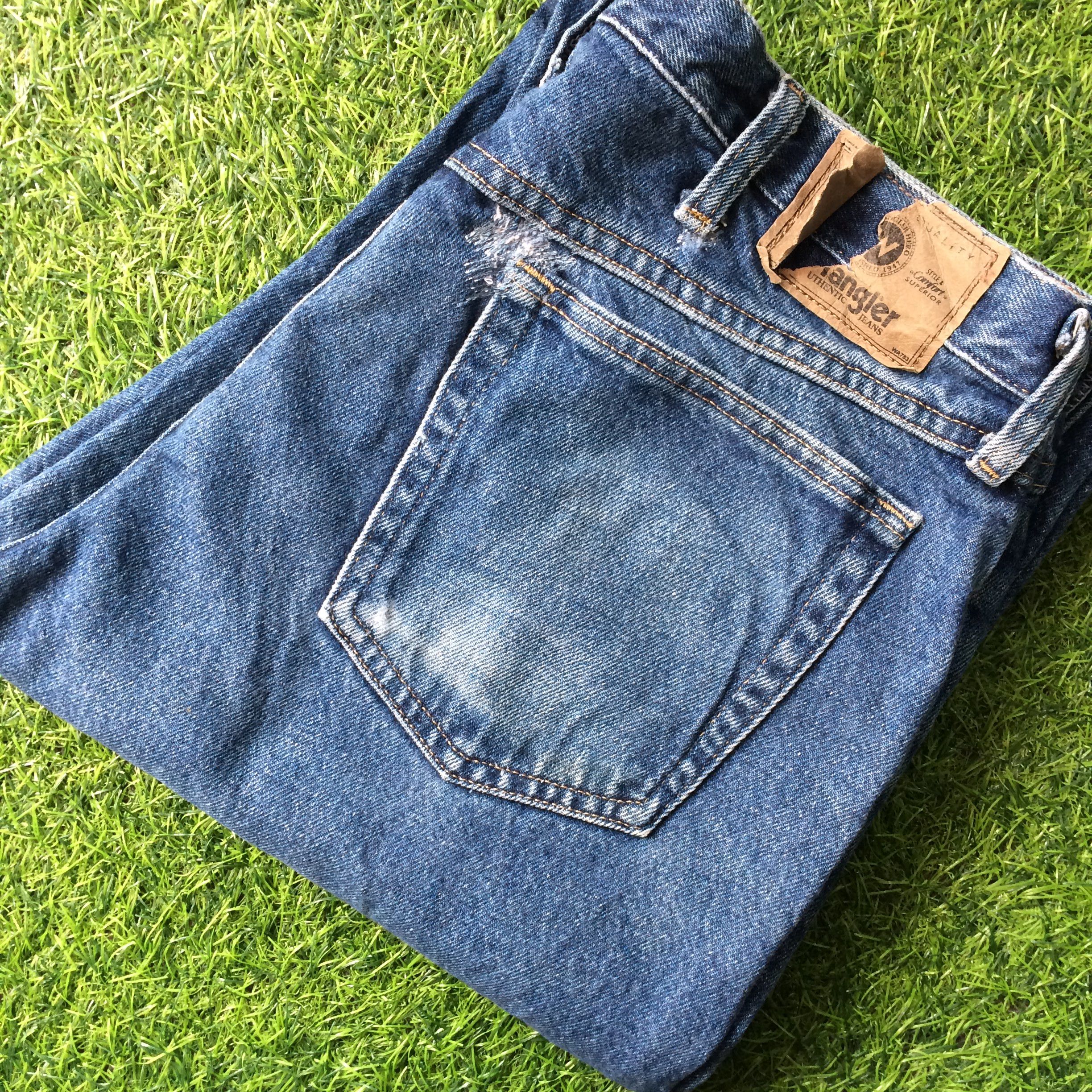 Other Vintage Faded Relaxed Fit Jeans #B-805 Size US 35 - 8 Thumbnail