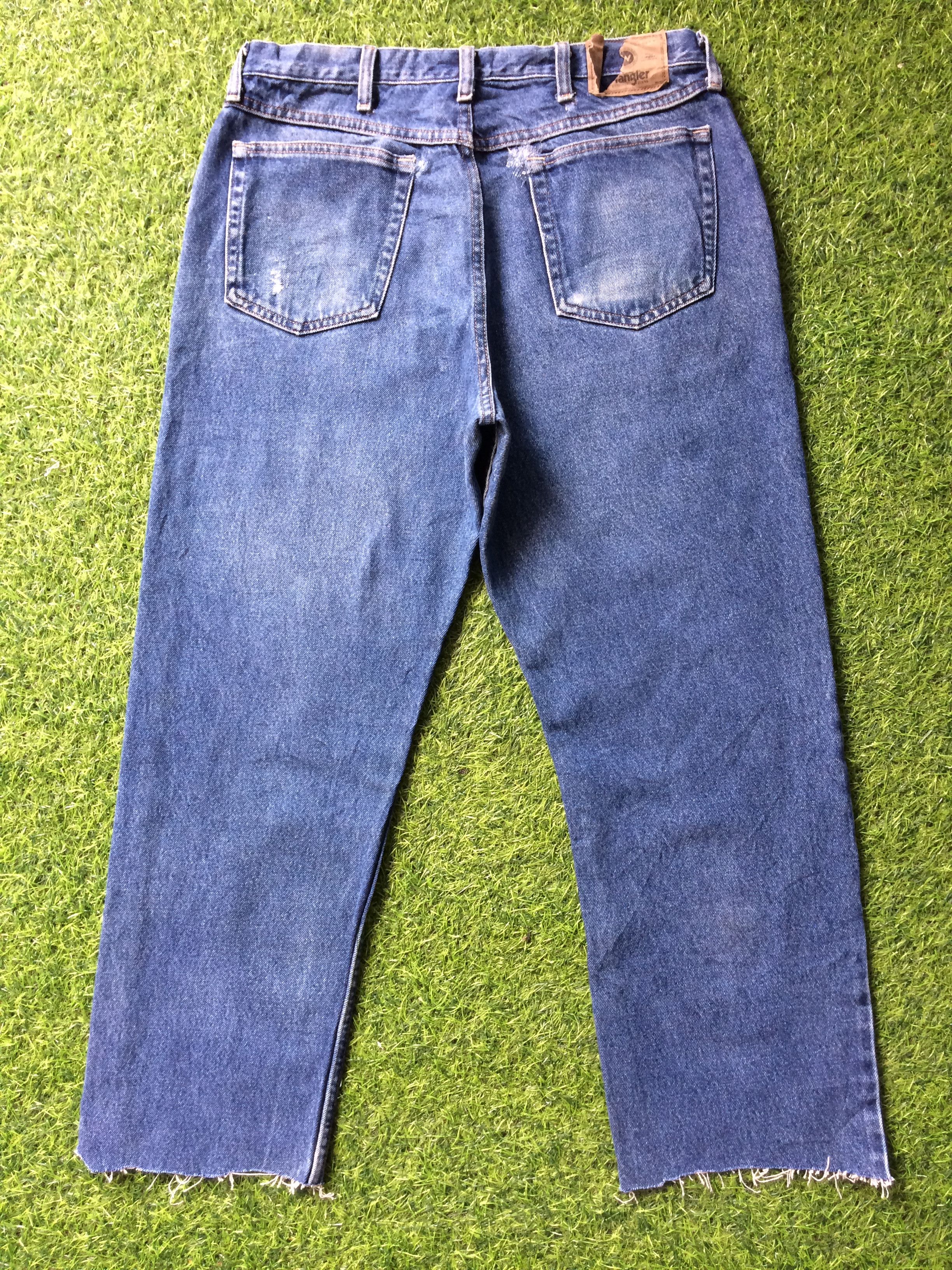 Other Vintage Faded Relaxed Fit Jeans #B-805 Size US 35 - 2 Thumbnail