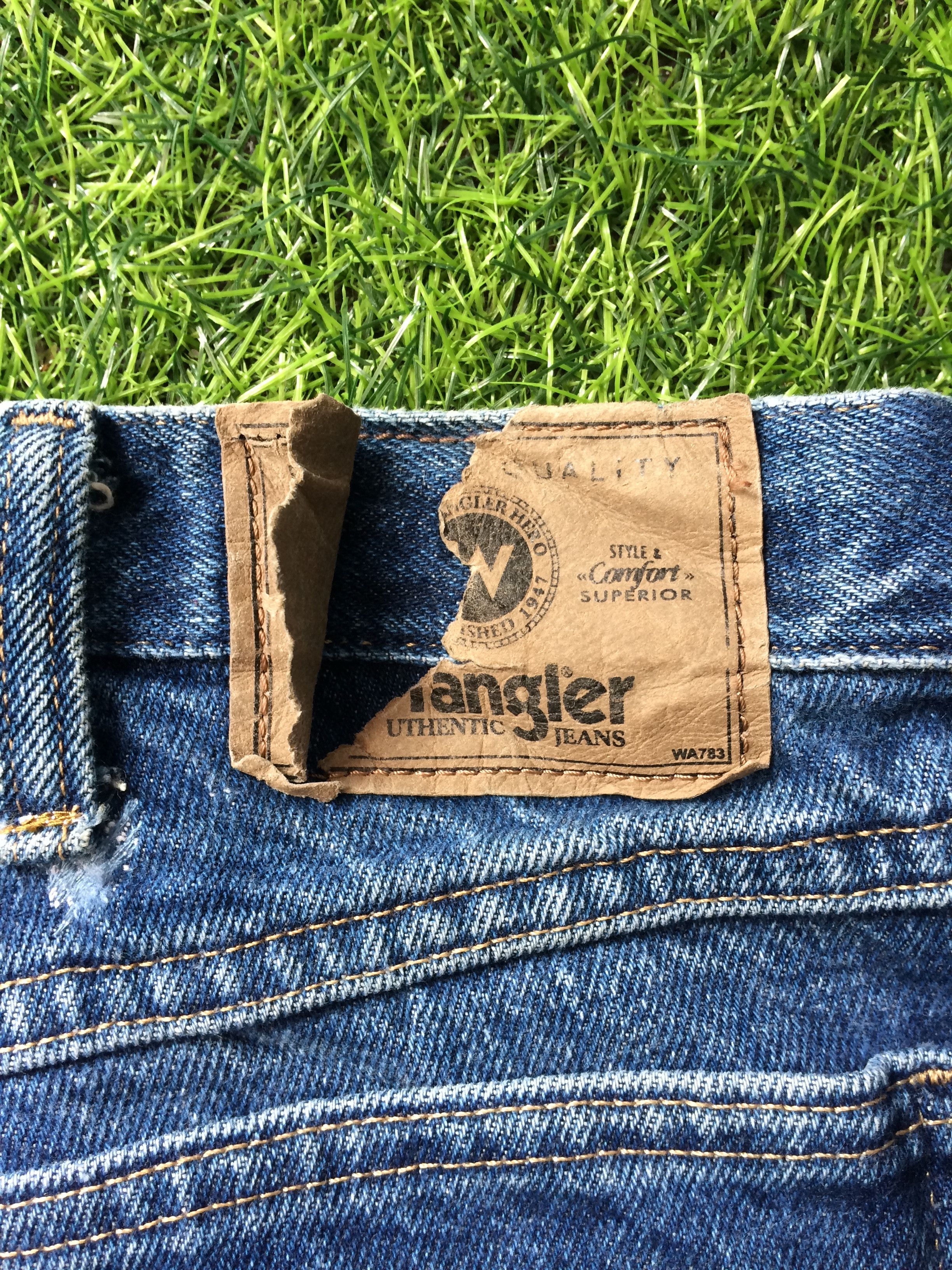Other Vintage Faded Relaxed Fit Jeans #B-805 Size US 35 - 11 Thumbnail