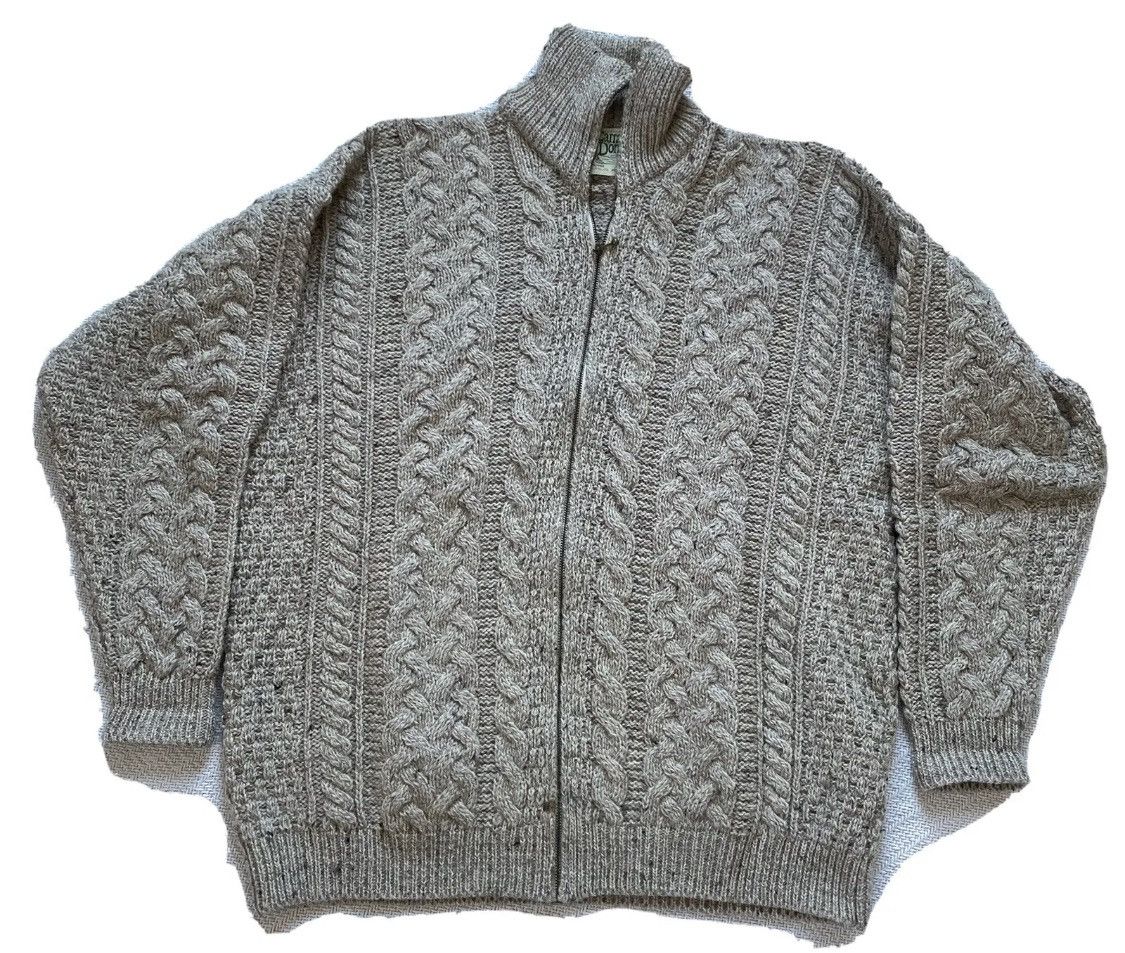 Carraig Donn Carraig Donn × Cable Knit Sweater × Vintage Size US XL / EU 56 / 4 - 1 Thumbnail