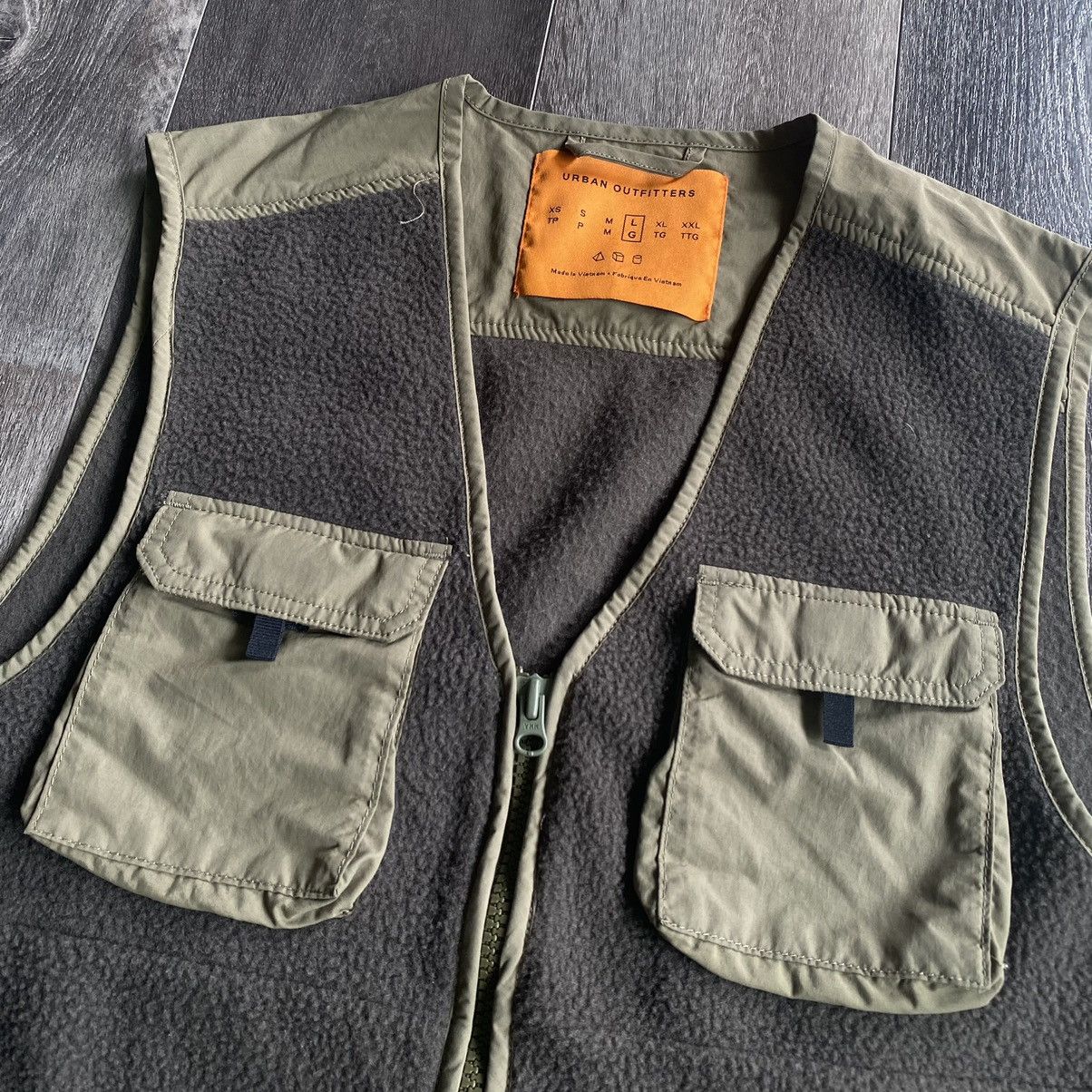 Urban Outfitters Vintage Urban Outfitters UO Utility Military Zip Up Vest Size US L / EU 52-54 / 3 - 3 Thumbnail