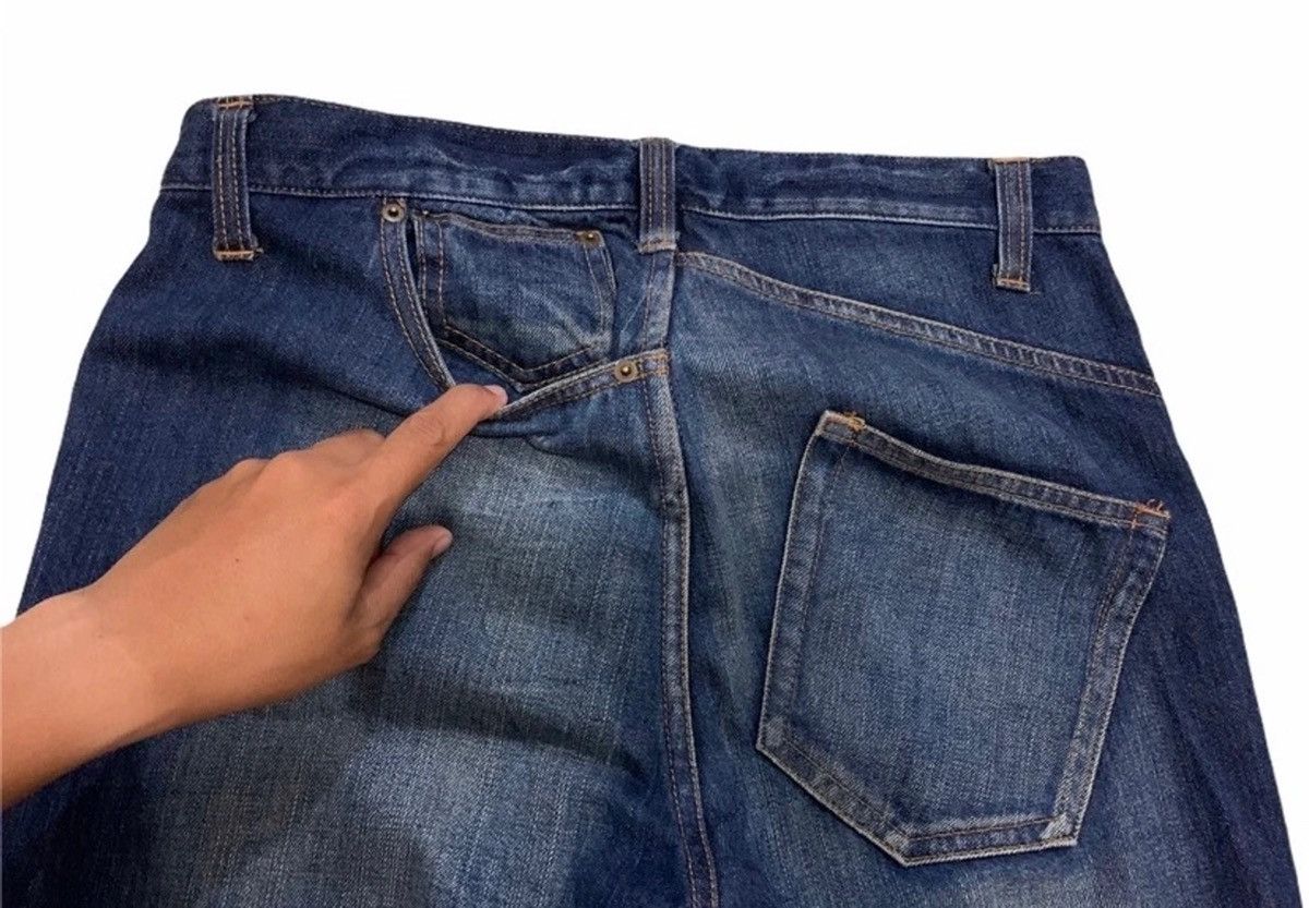 Japanese Brand × Vintage Rare design custom pocket jeans by Royale blue Size US 34 / EU 50 - 5 Thumbnail