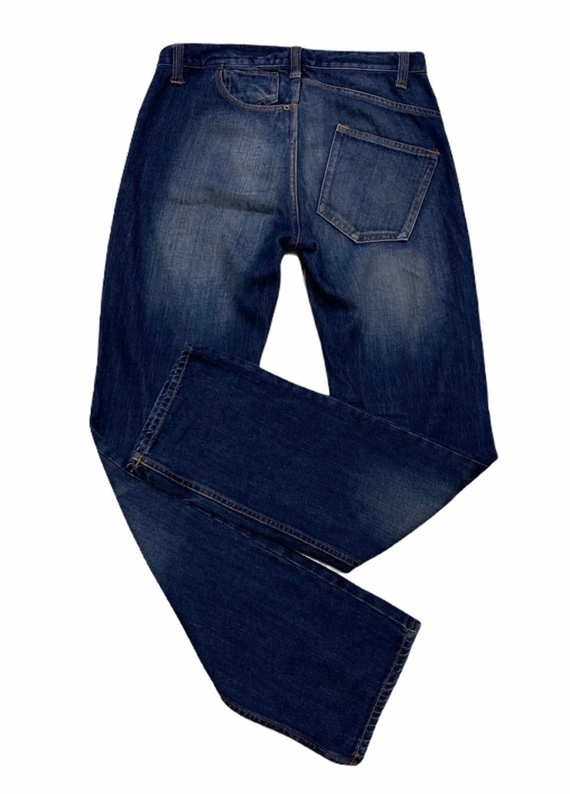 Japanese Brand × Vintage Rare design custom pocket jeans by Royale blue Size US 34 / EU 50 - 2 Thumbnail