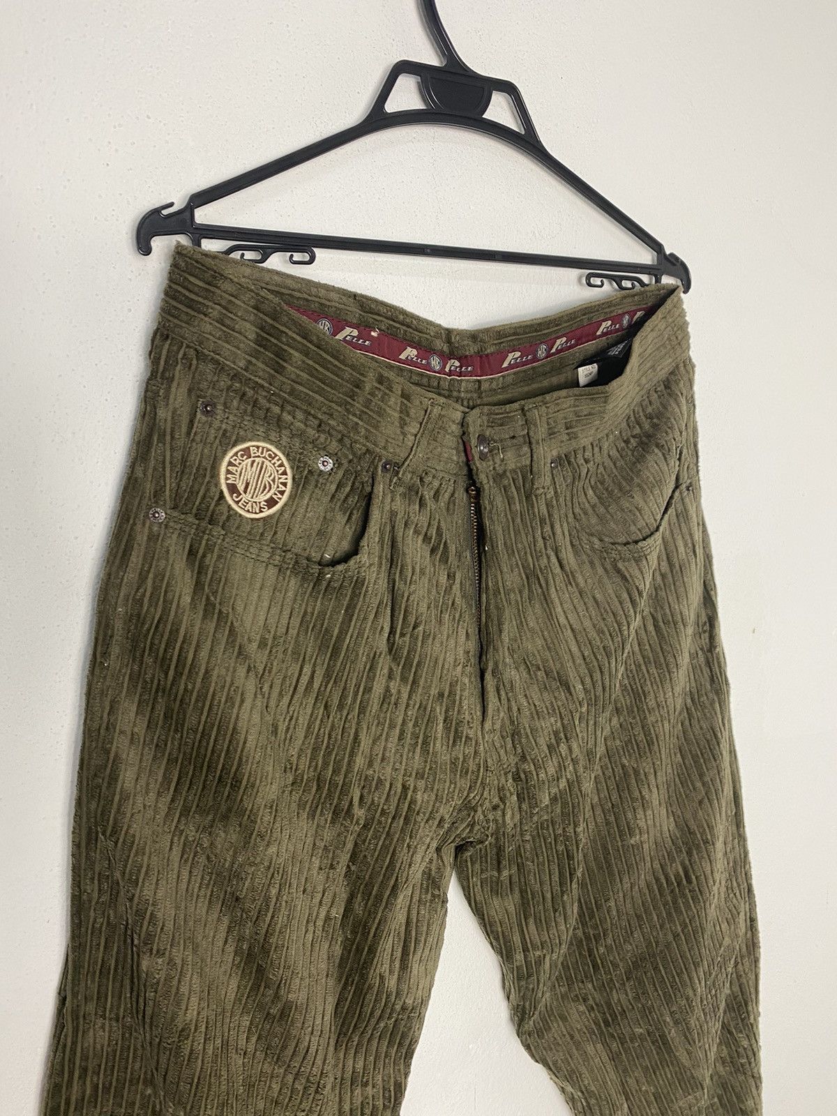 Marc Buchanan Vintage Corduroy Pelle Pelle Size US 34 / EU 50 - 3 Thumbnail