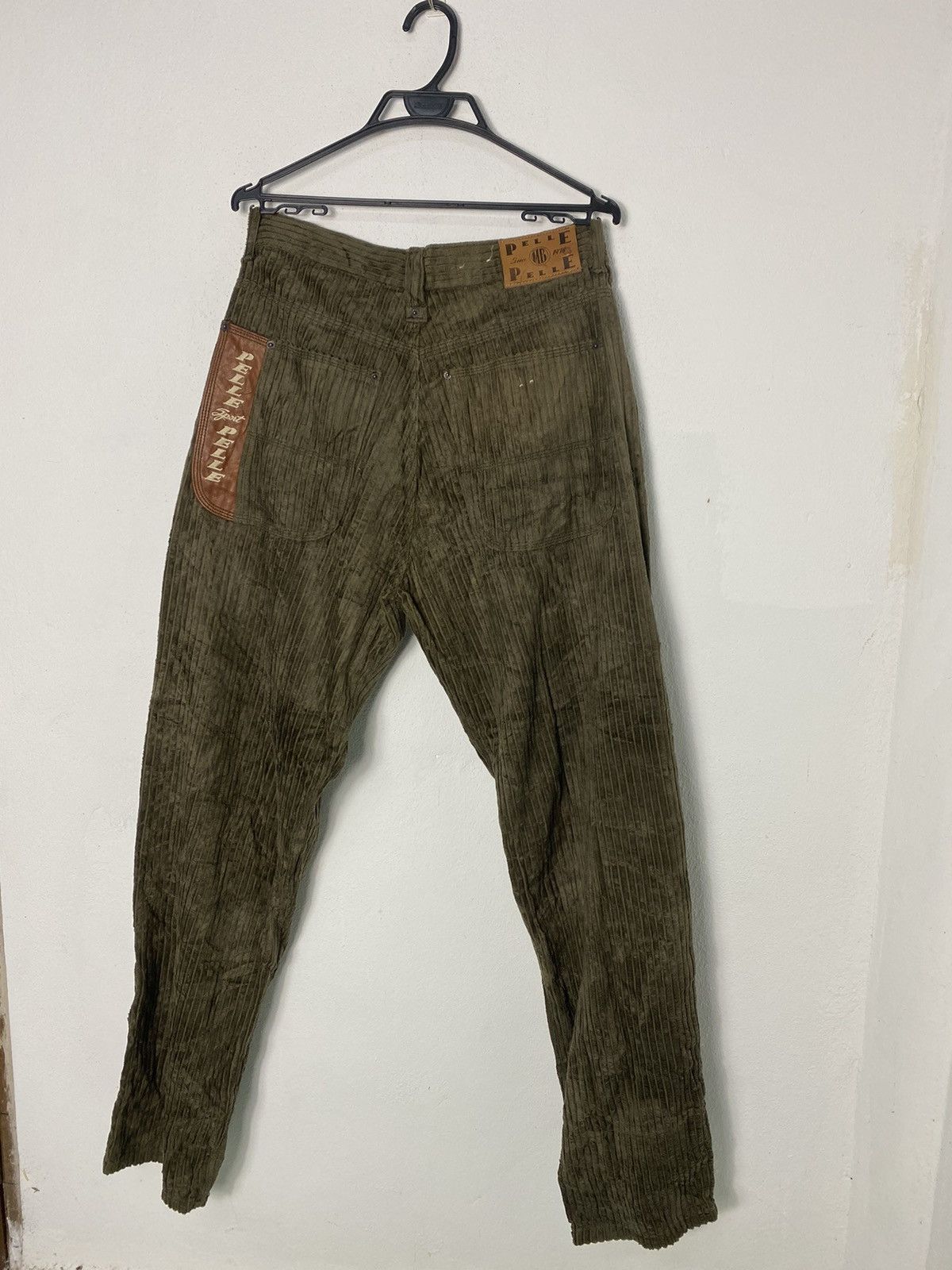 Marc Buchanan Vintage Corduroy Pelle Pelle Size US 34 / EU 50 - 5 Thumbnail