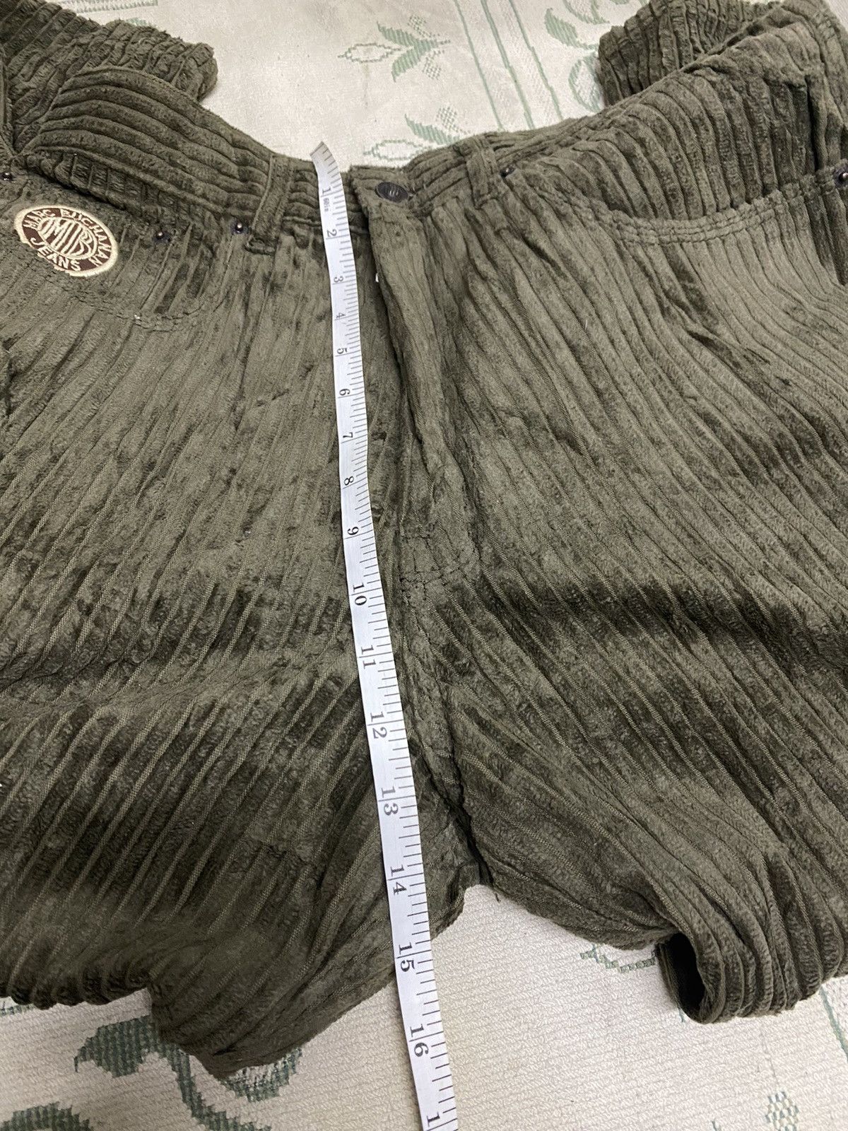 Marc Buchanan Vintage Corduroy Pelle Pelle Size US 34 / EU 50 - 11 Thumbnail