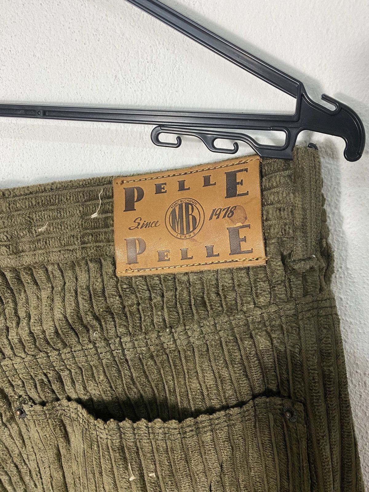 Marc Buchanan Vintage Corduroy Pelle Pelle Size US 34 / EU 50 - 7 Thumbnail