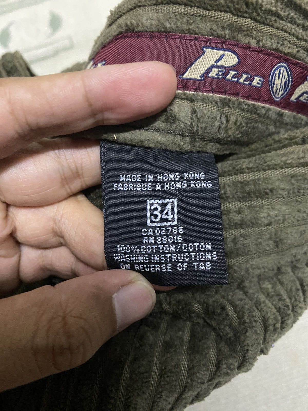 Marc Buchanan Vintage Corduroy Pelle Pelle Size US 34 / EU 50 - 8 Thumbnail