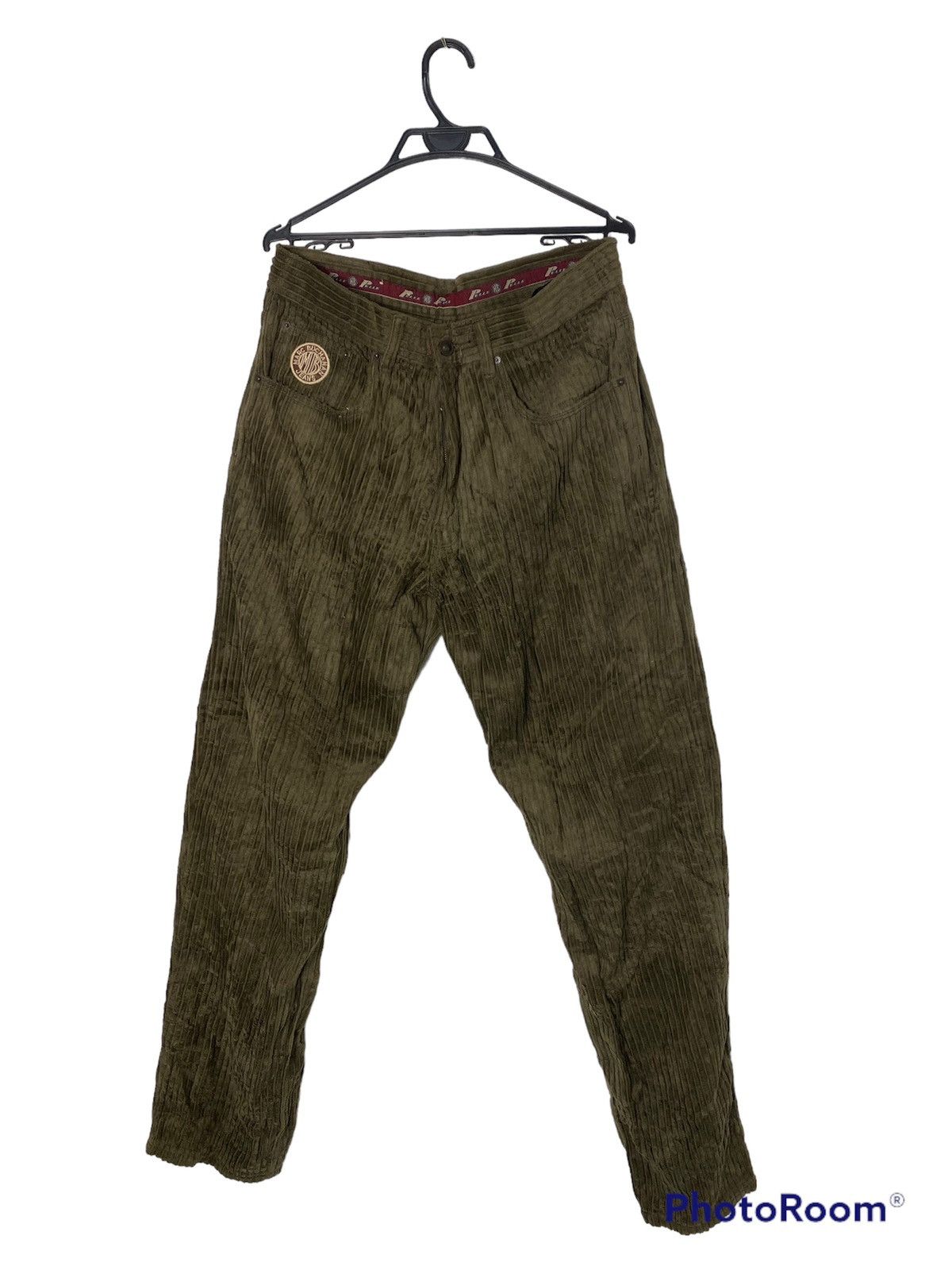 Marc Buchanan Vintage Corduroy Pelle Pelle Size US 34 / EU 50 - 1 Thumbnail