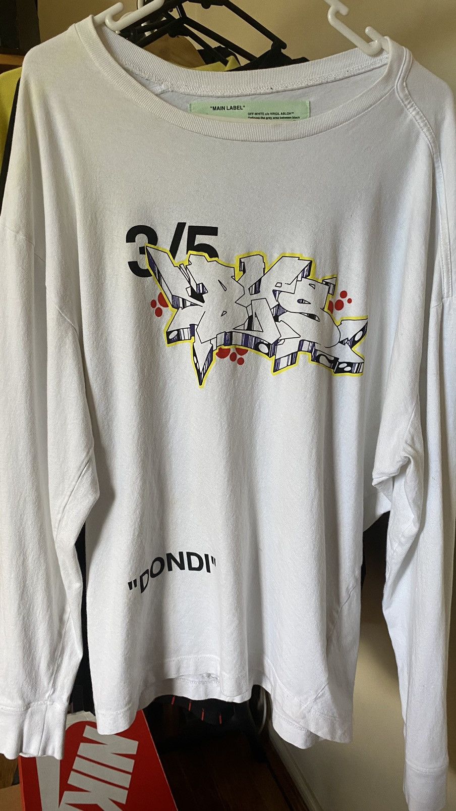image of Off White Off-White Dondi 03 Longsleeve, Men's (Size Large)