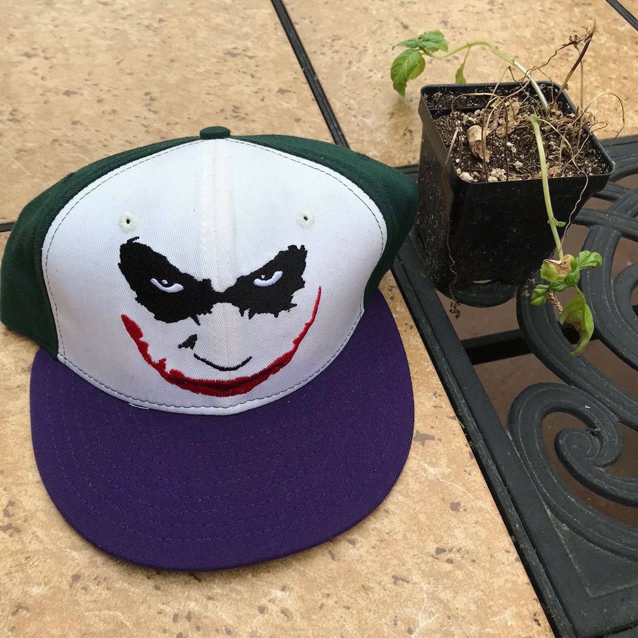 DC Comics × New Era × Vintage the dark knight joker hat Size ONE SIZE - 1 Thumbnail