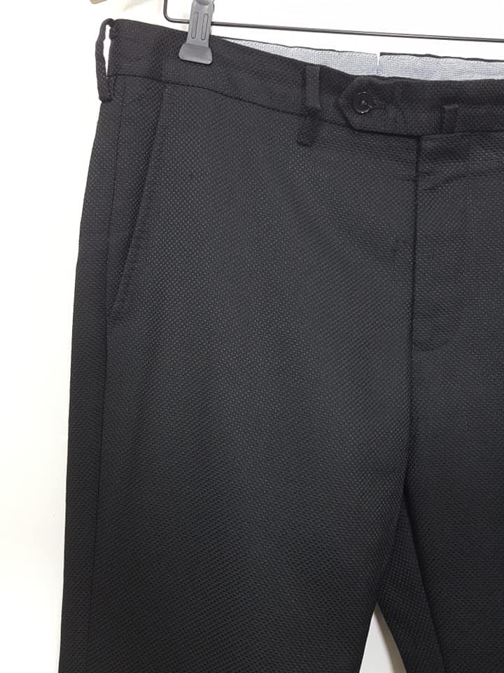 Mackintosh Mackintosh Philosophy Black Slim Fit Polyester Pant Size US 33 - 3 Thumbnail