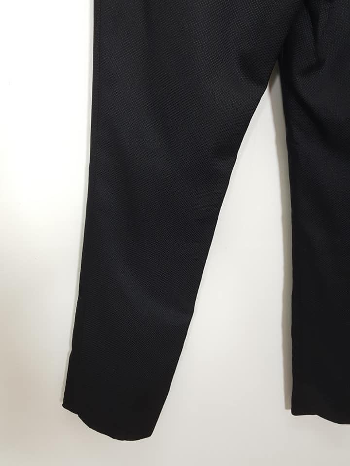 Mackintosh Mackintosh Philosophy Black Slim Fit Polyester Pant Size US 33 - 12 Thumbnail