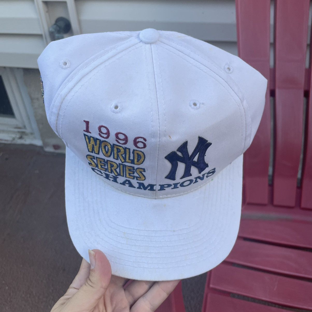 MLB × New York Yankees × Vintage 1996 world champion yankees snap Size ONE SIZE - 2 Thumbnail