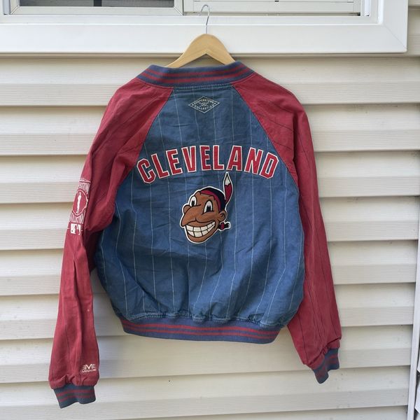 Vintage 90s Cleveland indians reversible mirage jacket | Grailed