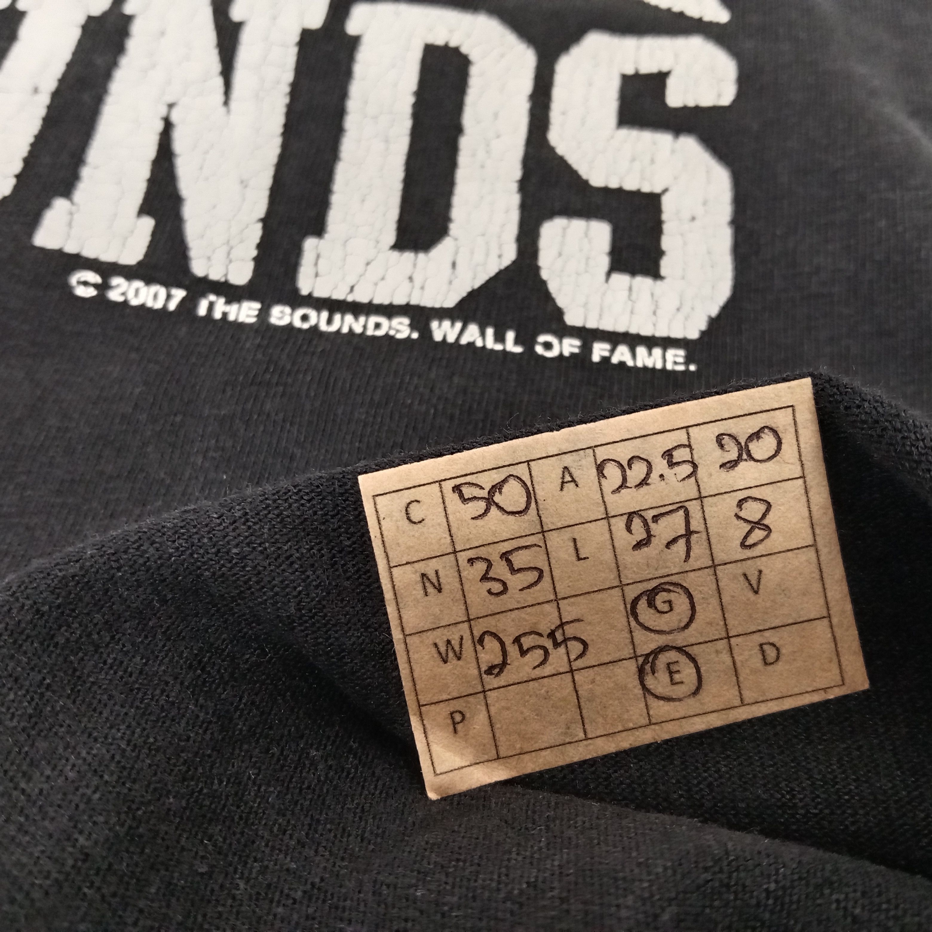 Band Tees × Vintage The Sound Sweden Rock Band Tour Tshirt Size US L / EU 52-54 / 3 - 6 Thumbnail