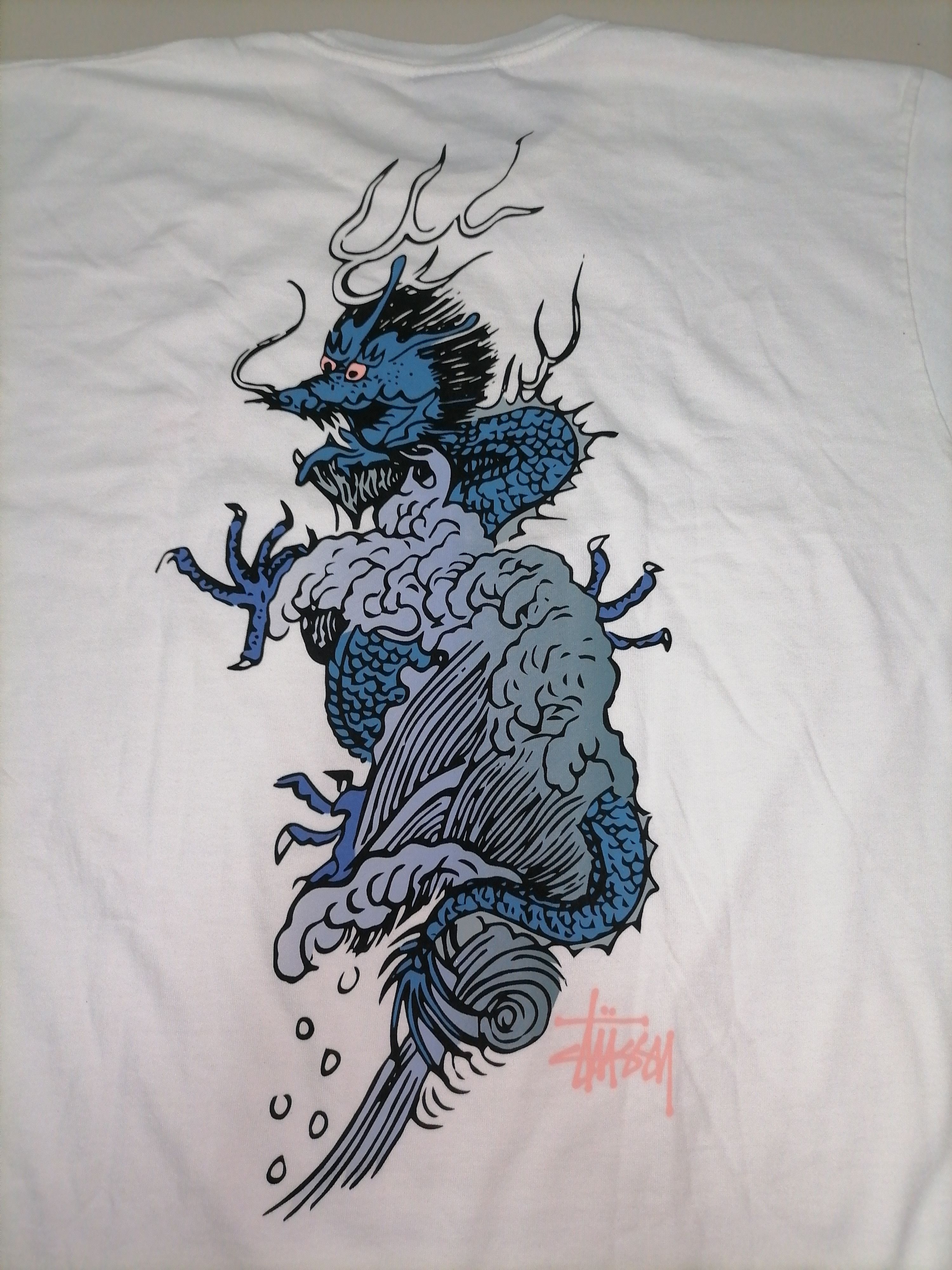 Stussy Dragon T Shirt | Grailed