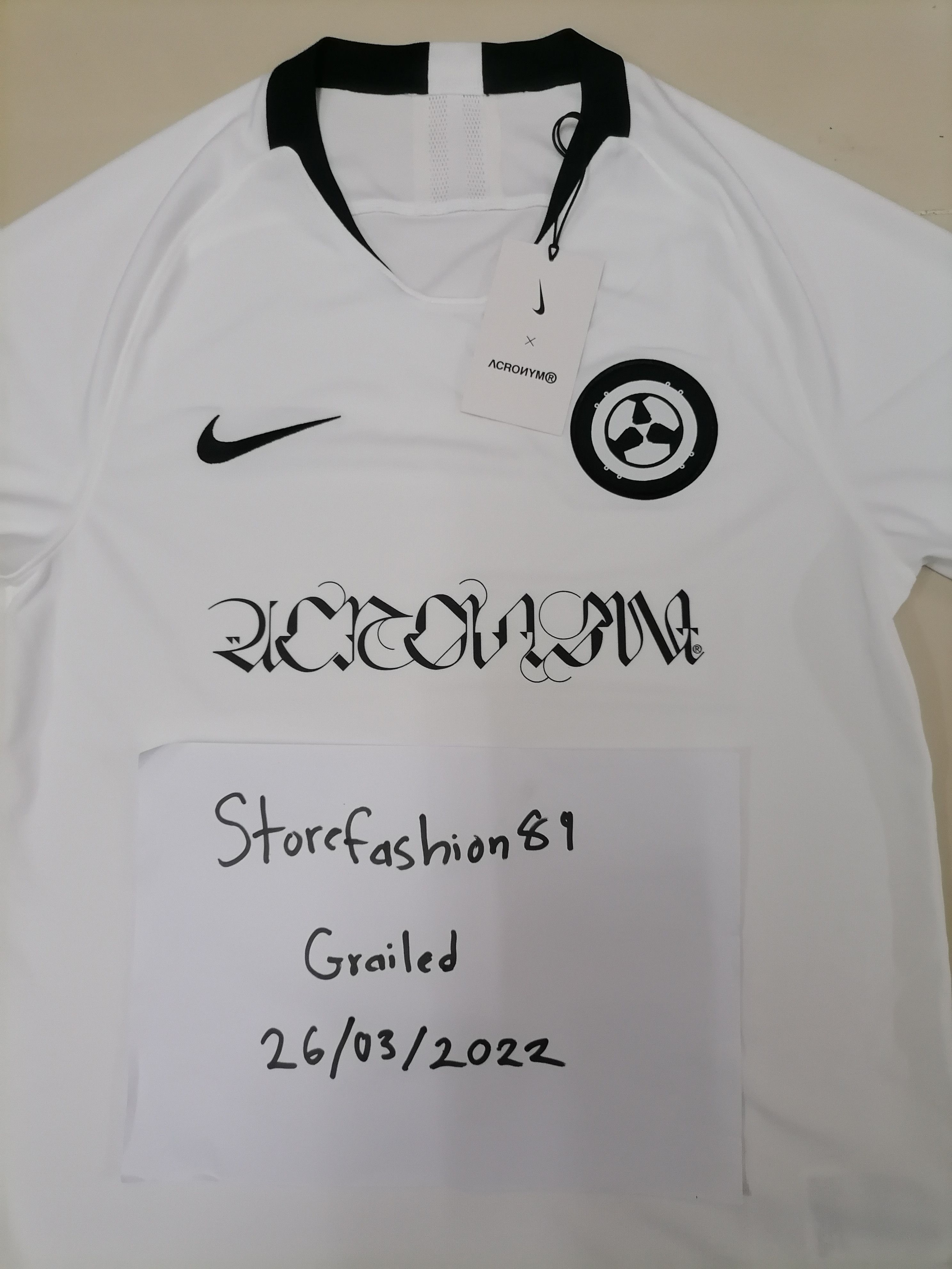 Acronym × Grailed × Nike Nike x ACRONYM Jersey Size US M / EU 48-50 / 2 - 2 Thumbnail