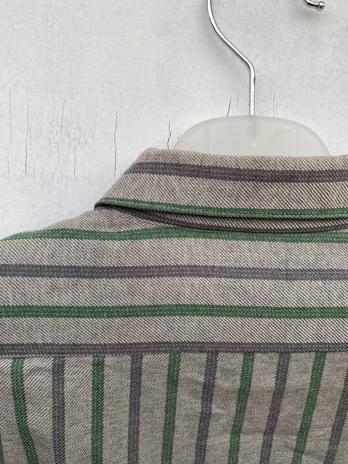 Japanese Brand × Pierre Balmain Pierre Balmain Stripe shirt Size US L / EU 52-54 / 3 - 8 Thumbnail