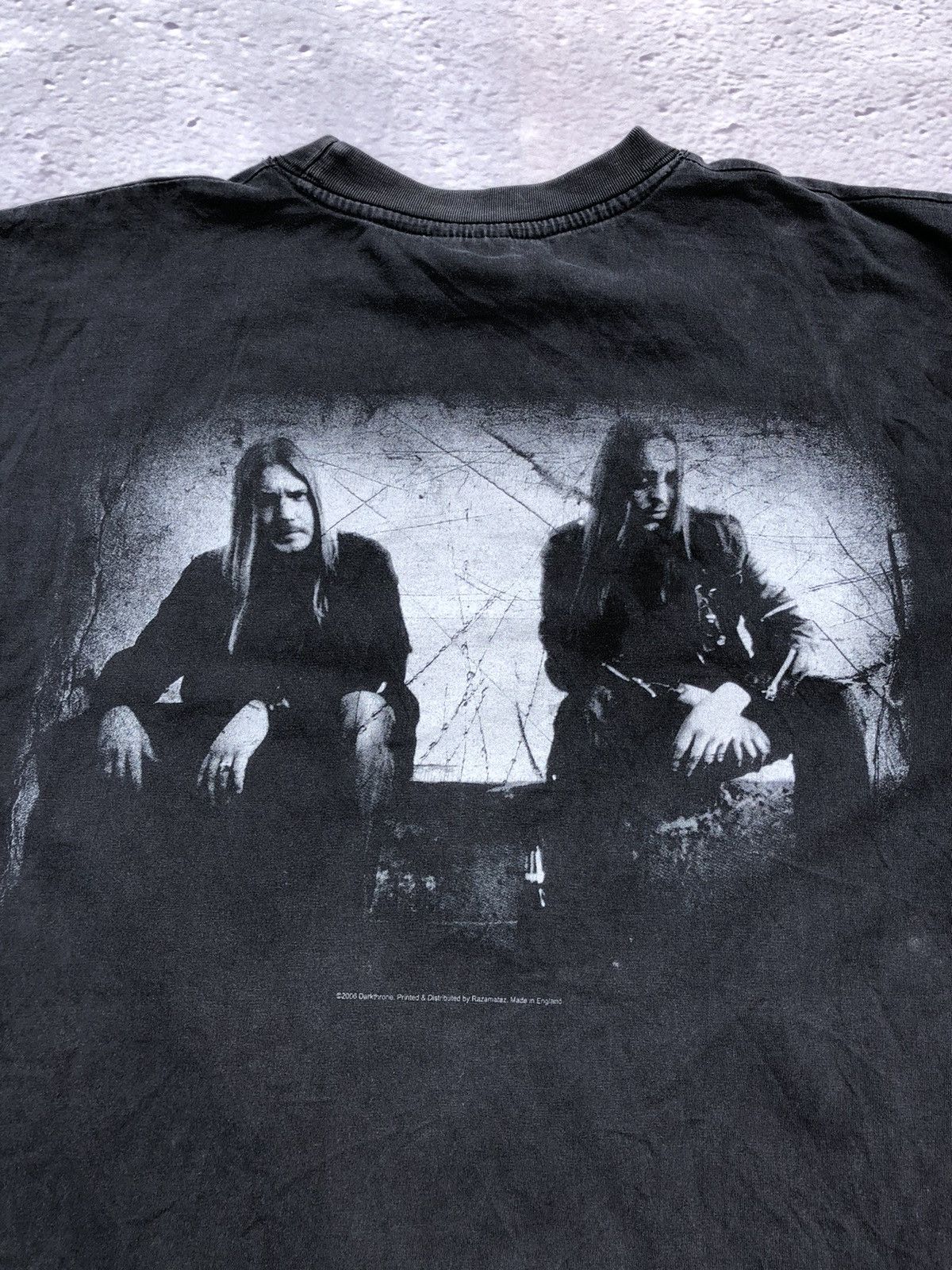 Band Tees Vintage Darkthrone Faded Long Sleeve Early 2000s Size US L / EU 52-54 / 3 - 15 Thumbnail