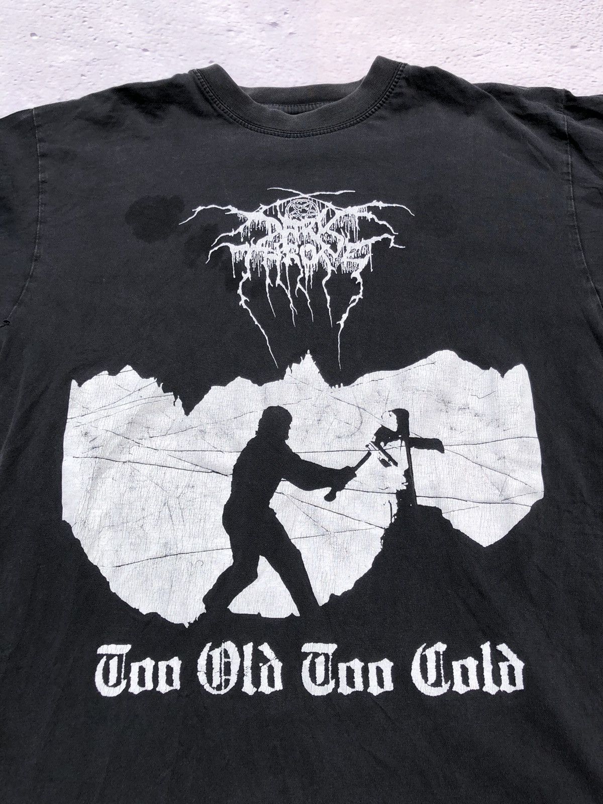 Band Tees Vintage Darkthrone Faded Long Sleeve Early 2000s Size US L / EU 52-54 / 3 - 3 Thumbnail