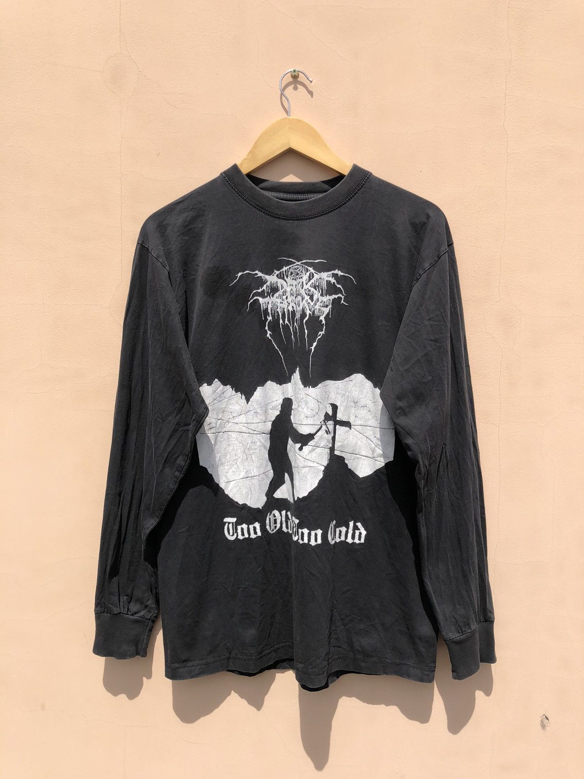 Band Tees Vintage Darkthrone Faded Long Sleeve Early 2000s Size US L / EU 52-54 / 3 - 1 Thumbnail
