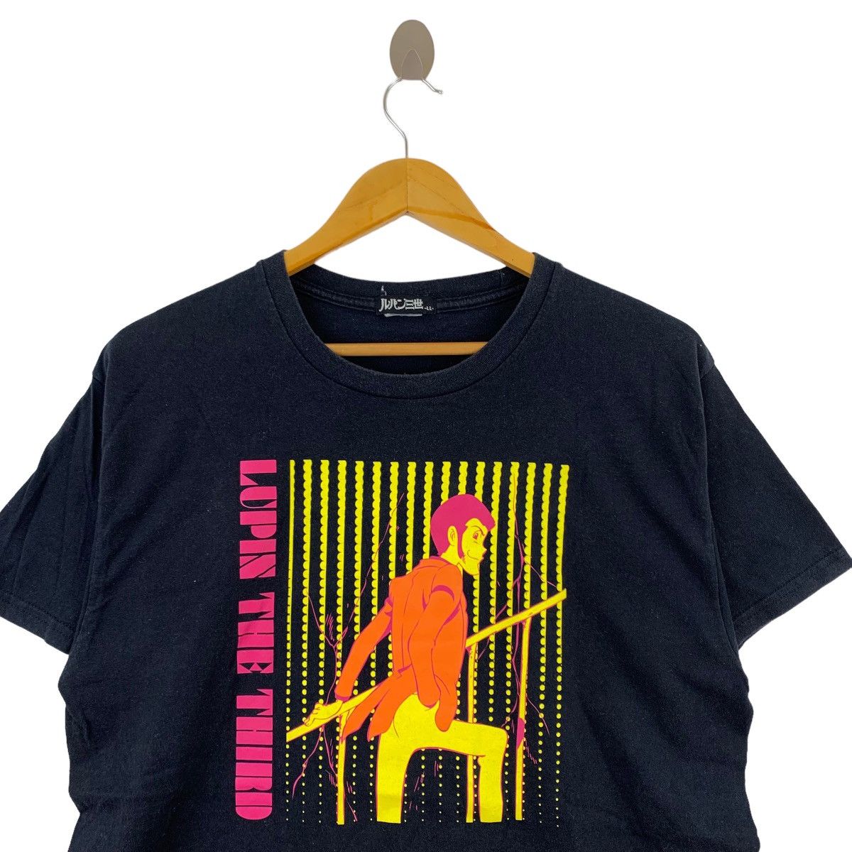 Japanese Brand LUPIN THE THIRD Japanese Anime Series Print Black Size US M / EU 48-50 / 2 - 2 Thumbnail