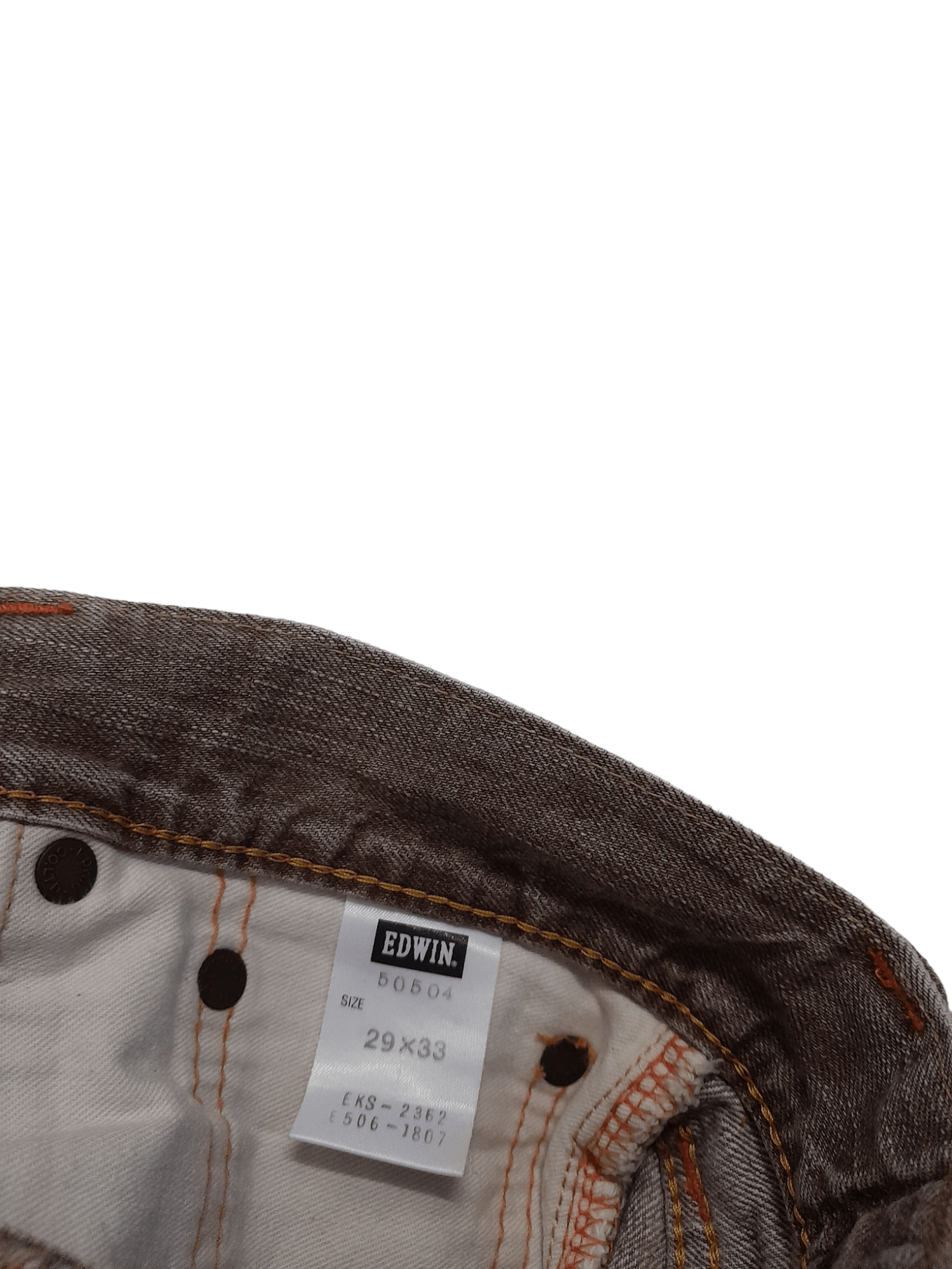 Edwin × Japanese Brand Edwin 505zx Selvedge Japan Denim (E742) WAIST 29 Size US 29 - 8 Thumbnail