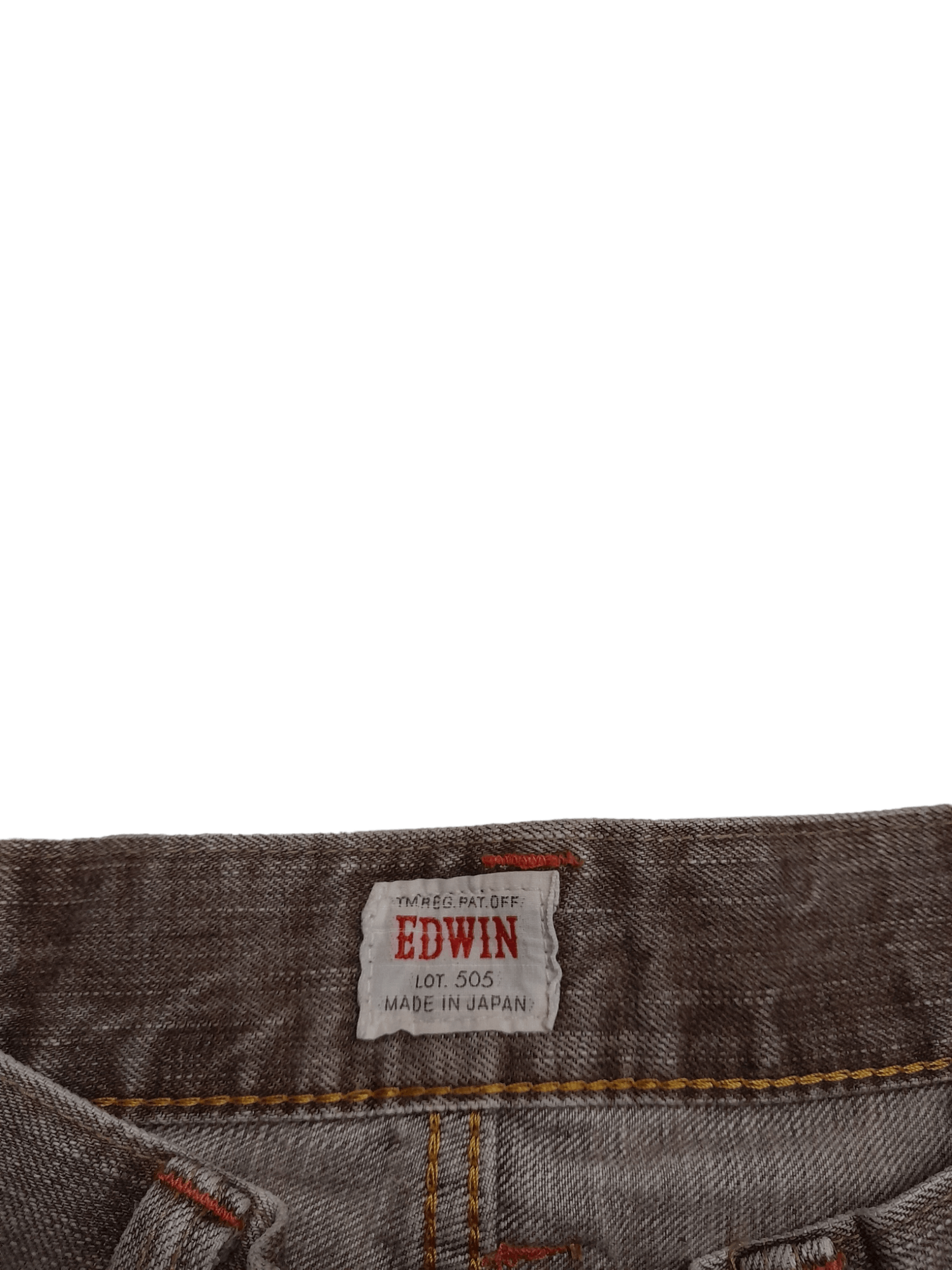 Edwin × Japanese Brand Edwin 505zx Selvedge Japan Denim (E742) WAIST 29 Size US 29 - 7 Thumbnail