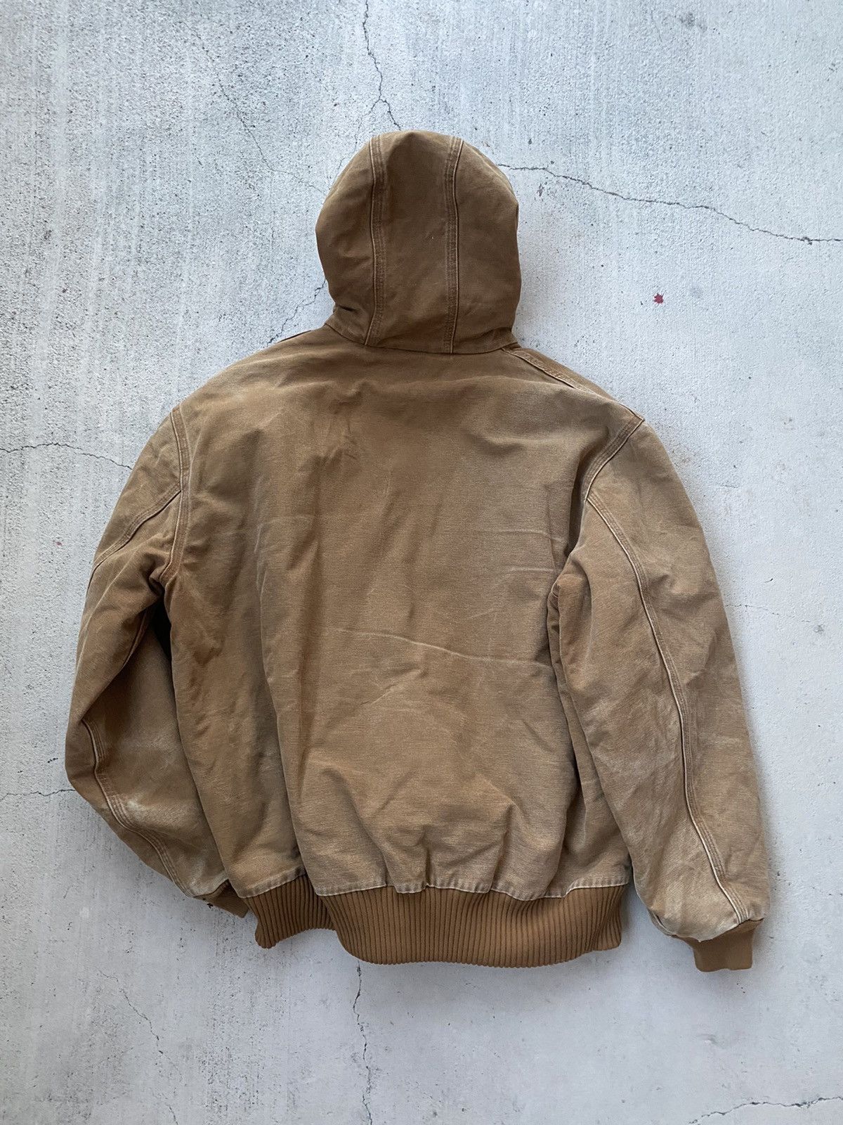 Carhartt Vintage 90's Tan Carhartt Overhood Brown Jacket Size XL Size US XL / EU 56 / 4 - 2 Thumbnail