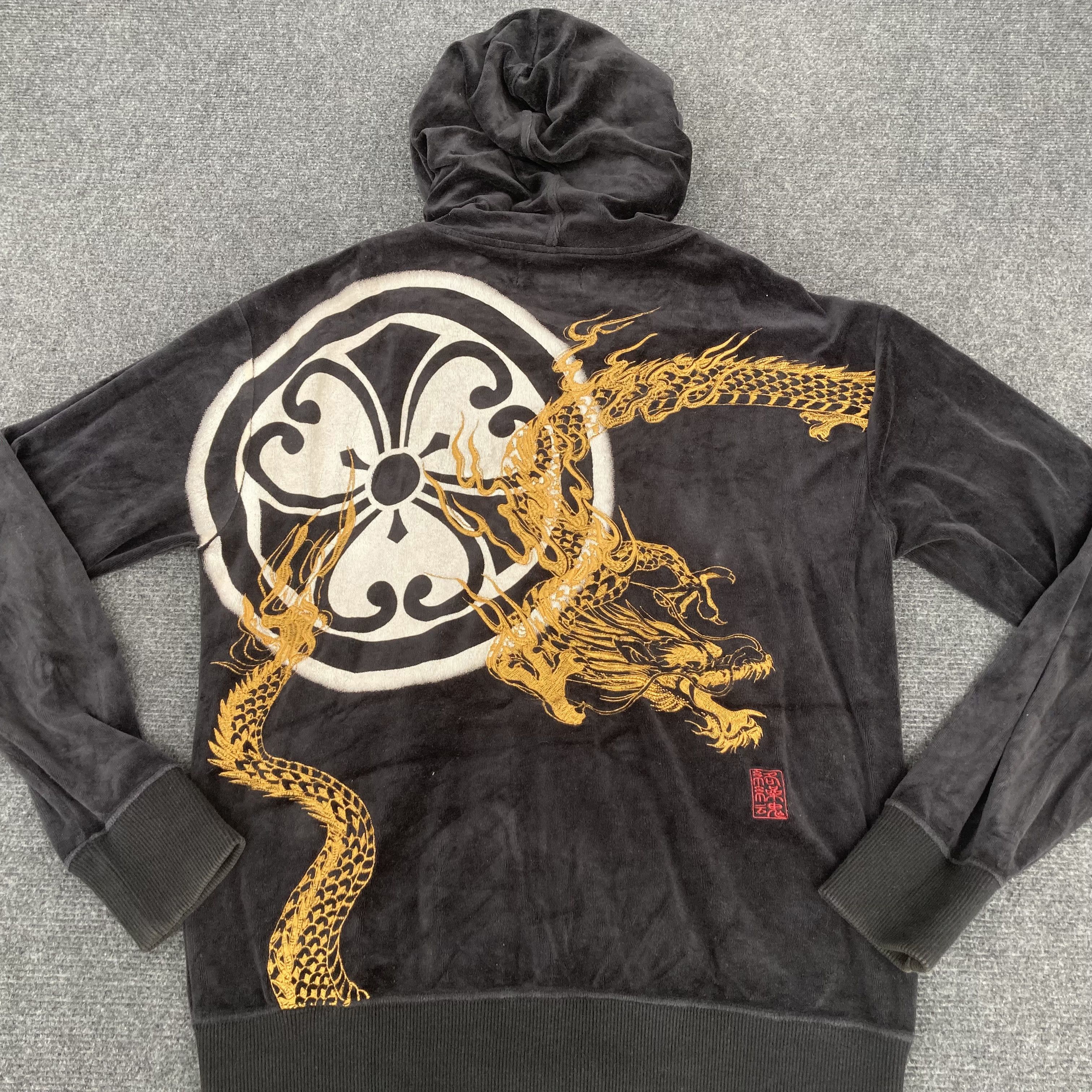 Sukajan Karakuri Dragon Embroidered Souvenirs Jacket