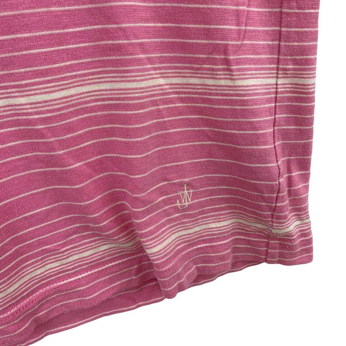 JW Anderson JW ANDERSON x UNIQLO Stripes Pocket Pink Short Sleeve Shirt Size US L / EU 52-54 / 3 - 5 Thumbnail