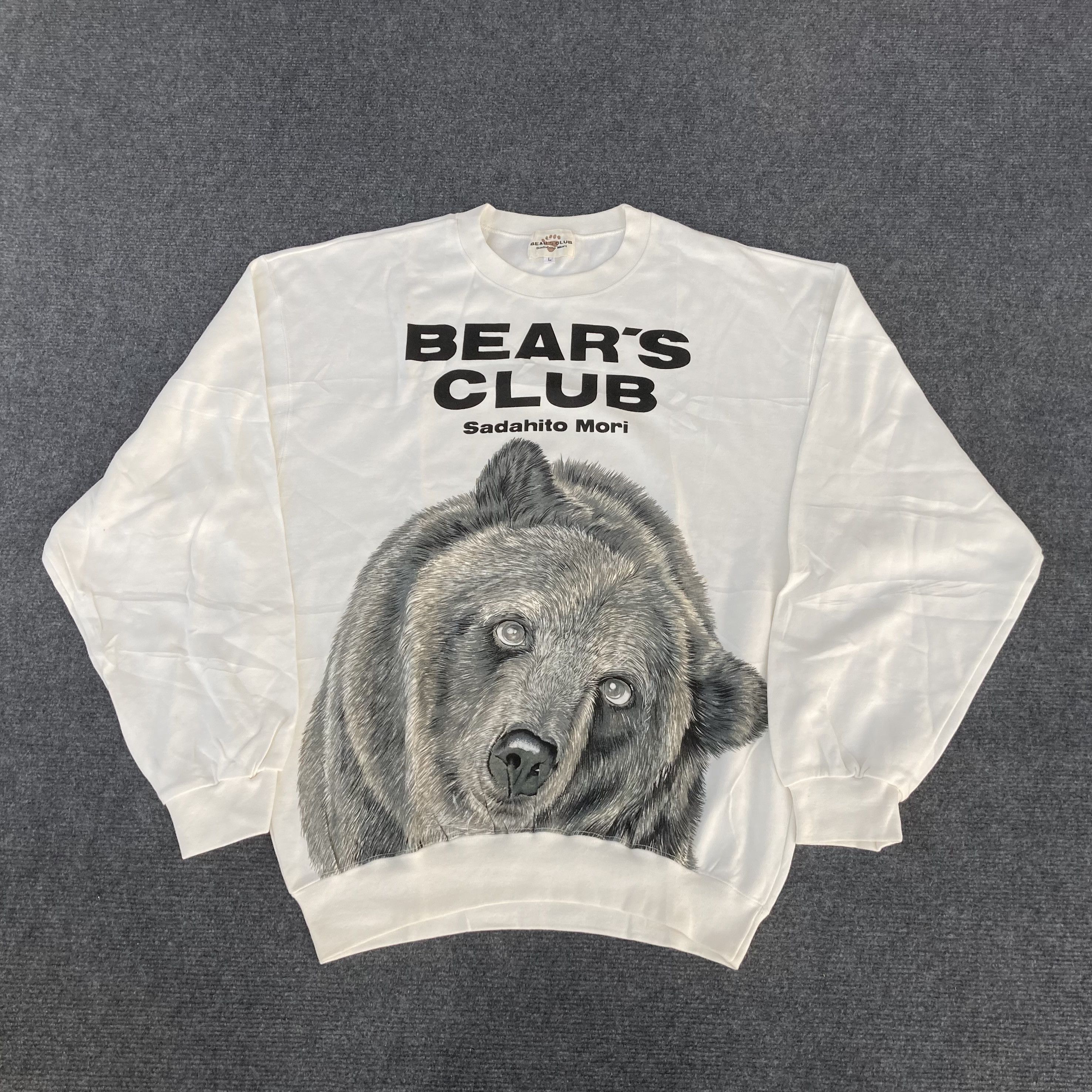 Vintage Vtg Bears Club Sadahito Mori 90s Long Sleeve Rare Sweatshirt Size US M / EU 48-50 / 2 - 1 Thumbnail