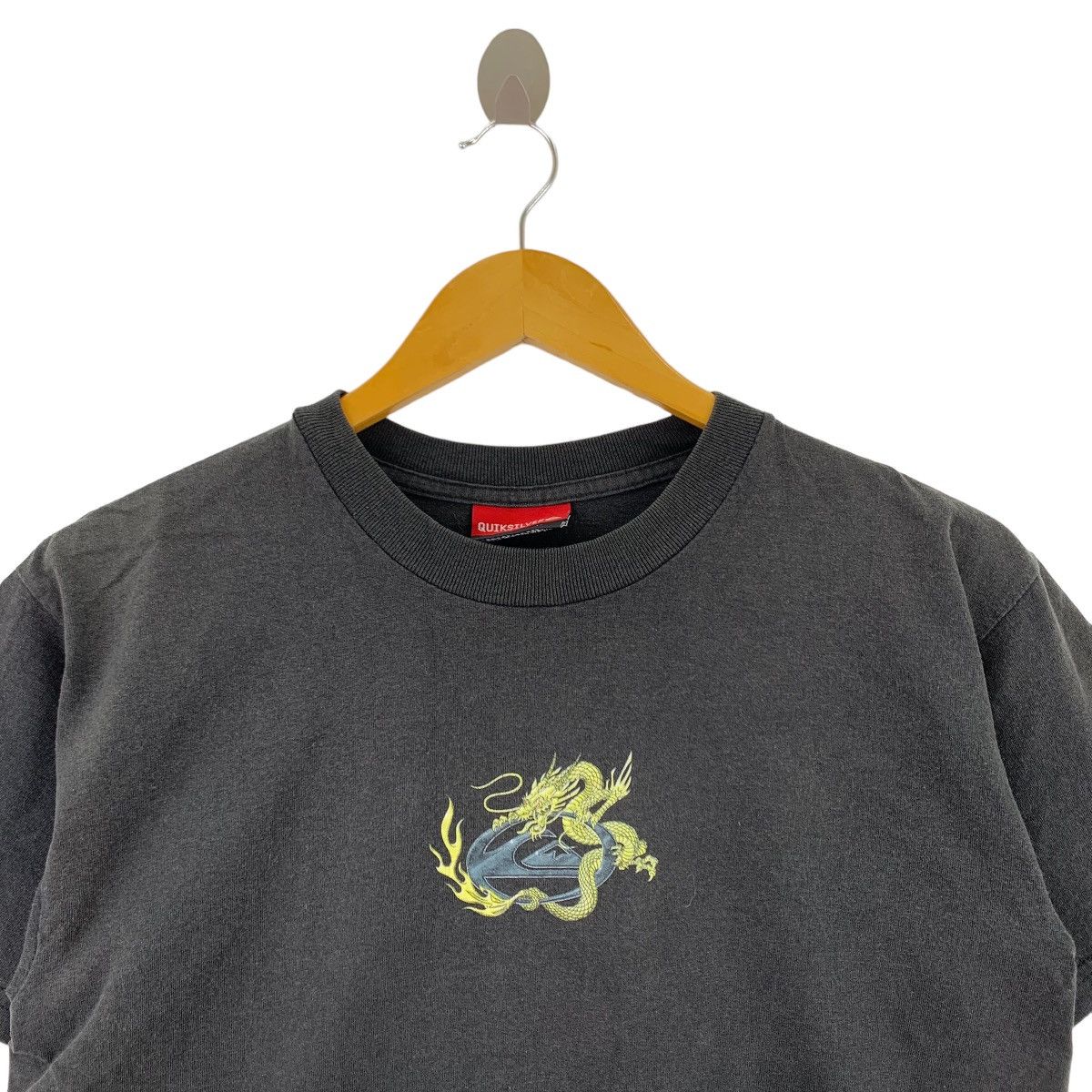 Quiksilver Vintage 90s QUIKSILVER USA SURFWEAR Embroidered Dragon Size US L / EU 52-54 / 3 - 3 Thumbnail