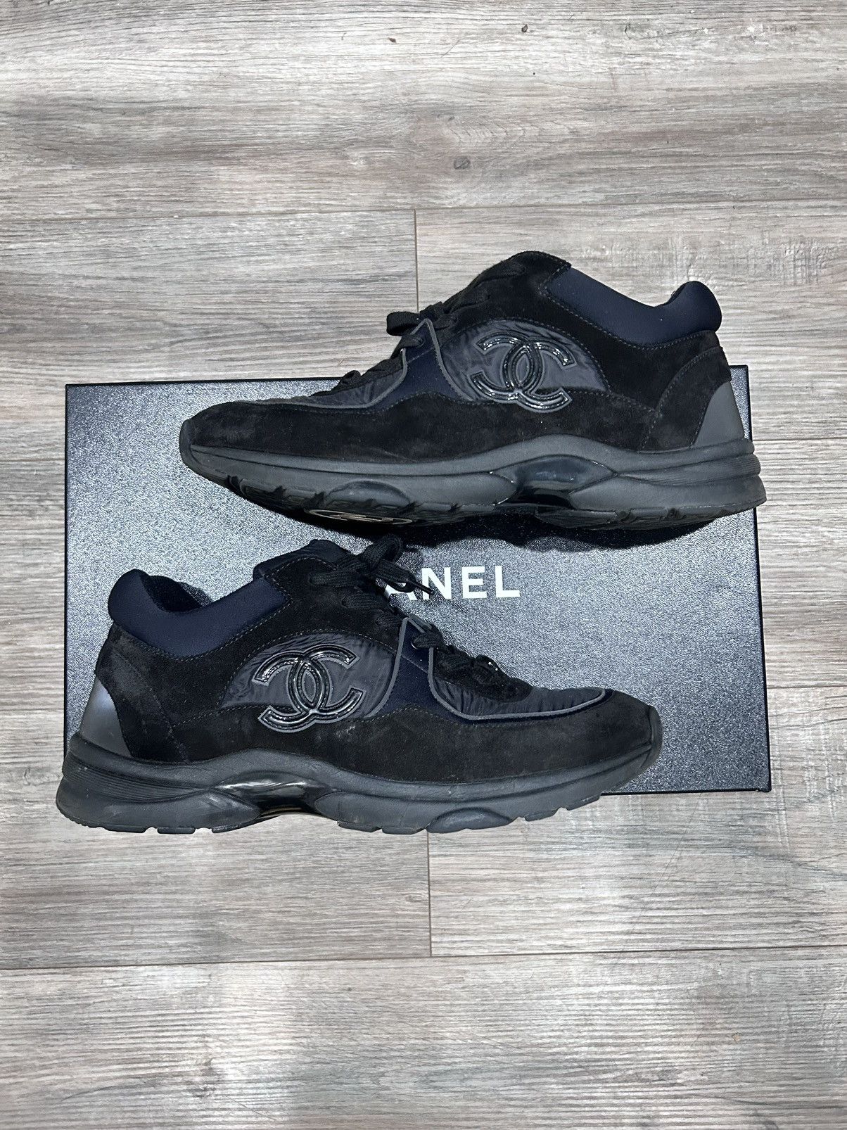 Chanel sneakers size on sale 43