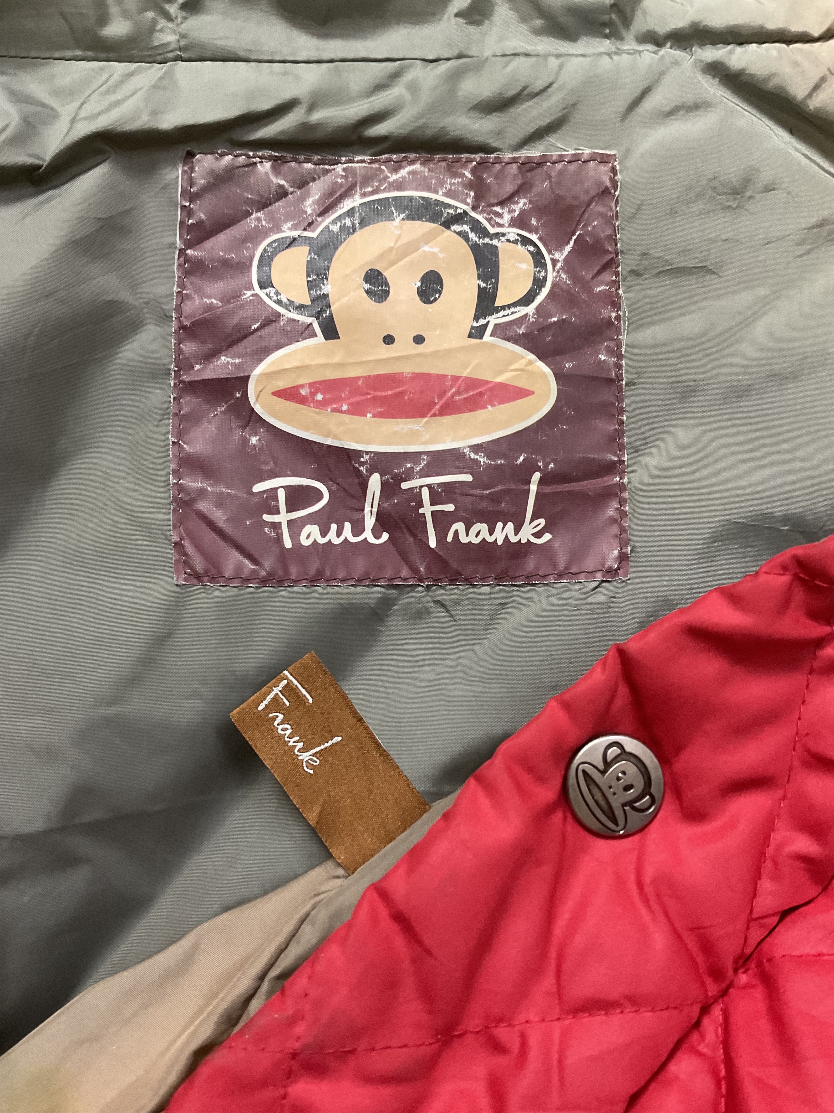 Paul Frank Paul Frank Monkey Vest Hoodie Puffer Down Jacket Full-Zip Size US M / EU 48-50 / 2 - 5 Thumbnail