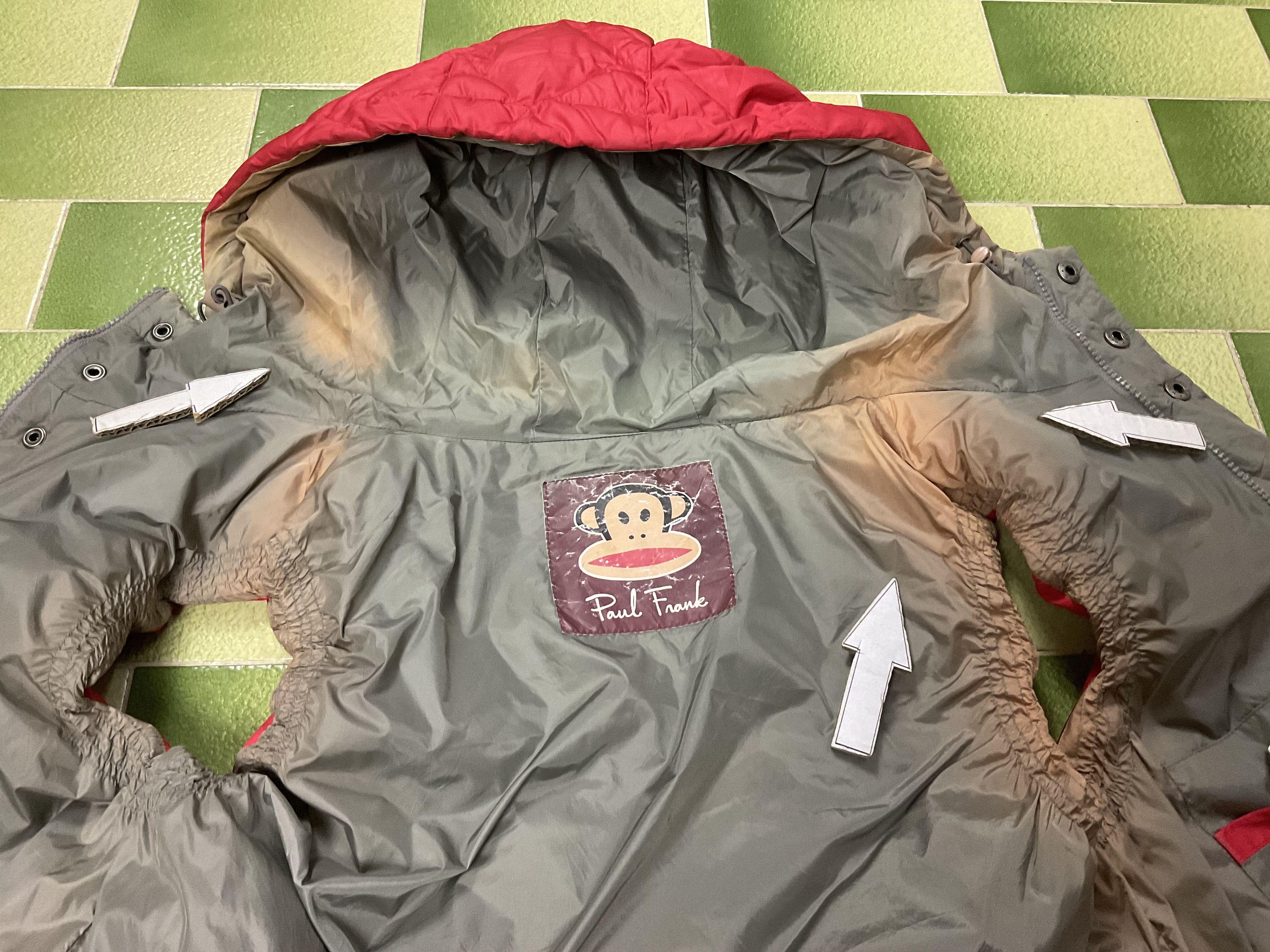 Paul Frank Paul Frank Monkey Vest Hoodie Puffer Down Jacket Full-Zip Size US M / EU 48-50 / 2 - 9 Thumbnail