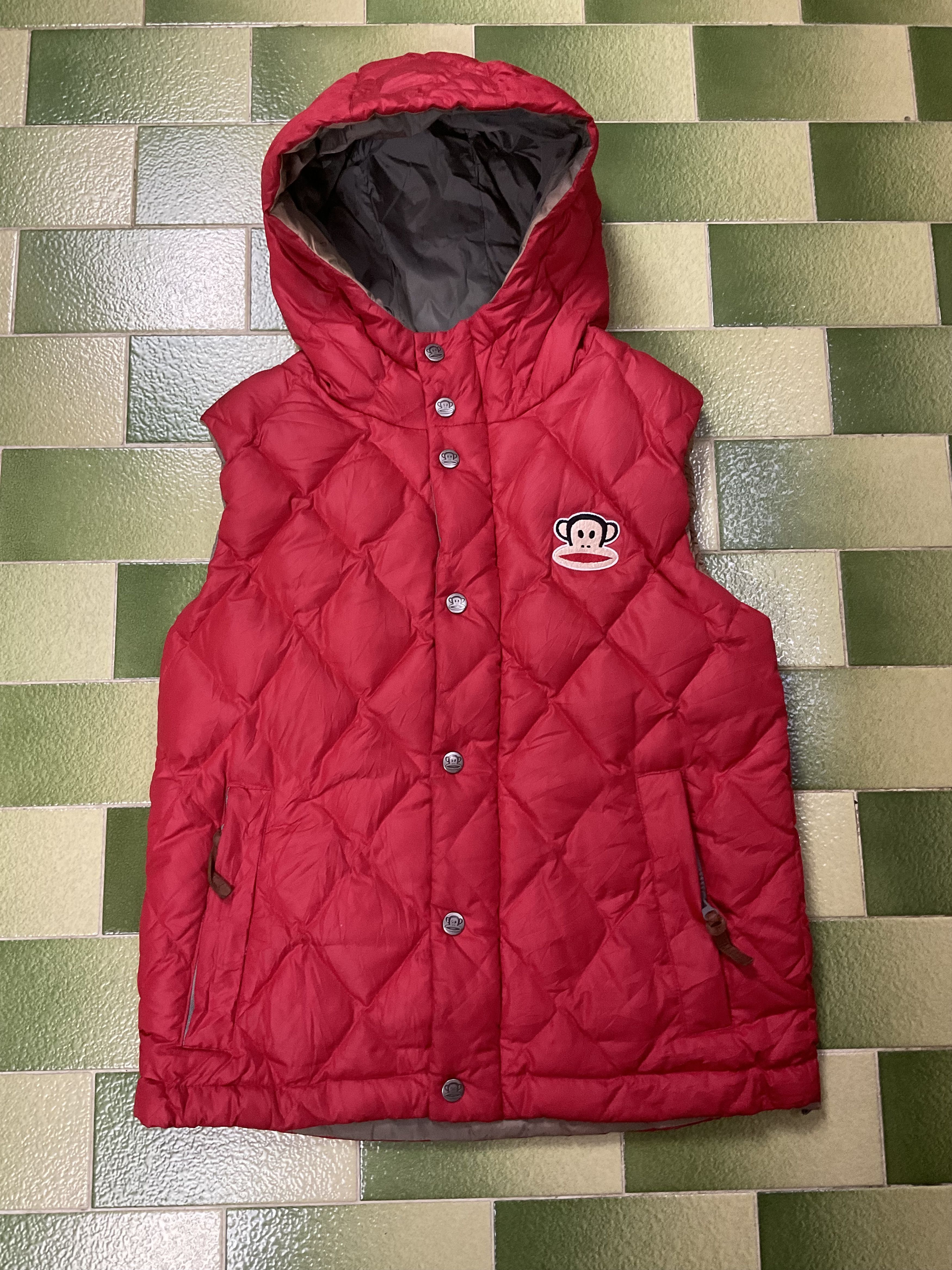 Paul Frank Paul Frank Monkey Vest Hoodie Puffer Down Jacket Full-Zip Size US M / EU 48-50 / 2 - 1 Thumbnail